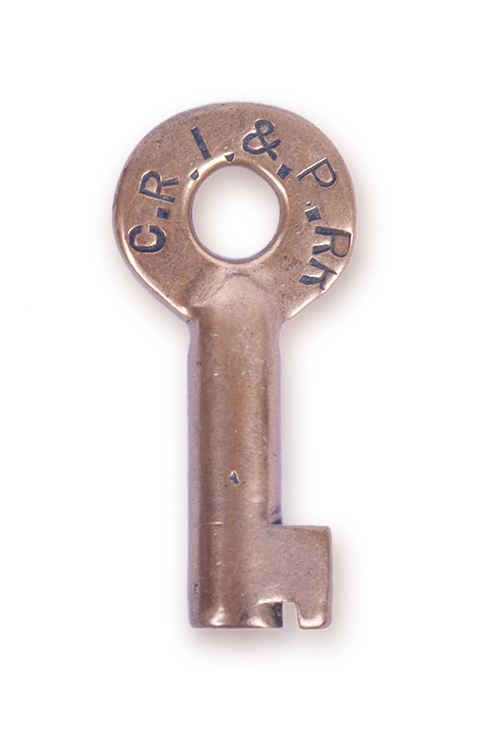 175 - Chicago Rock Island & Pacific Railroad A&W Key thumbnail