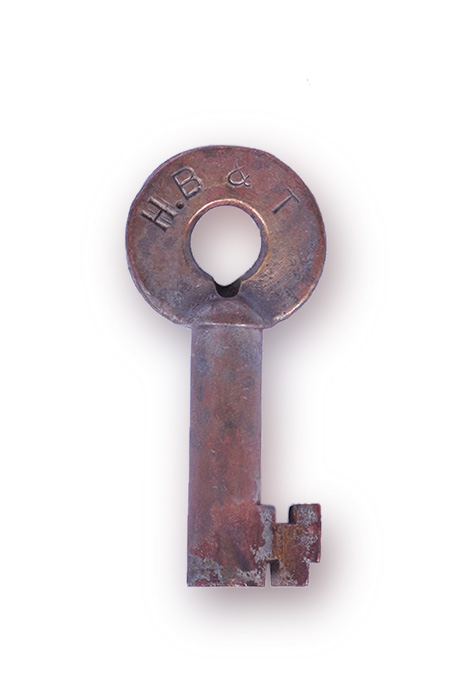 184 - Houston & Belt Terminal Railway Adlake Key thumbnail