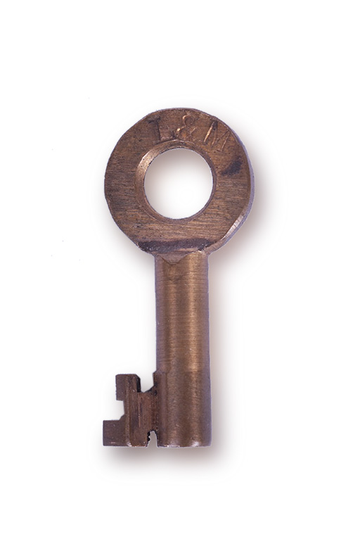 201 - Litchfield and Madison Railway Brass Key thumbnail