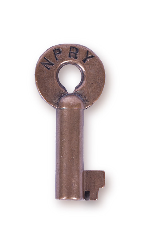 210 - Northern Pacific Railway Adlake Switch Key thumbnail