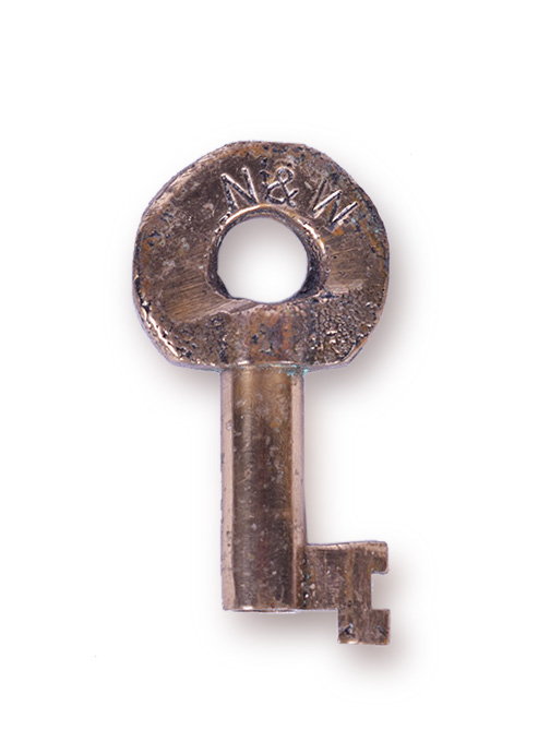 211 - Norfolk & Western Railway Adlake Key w/ Serial Number thumbnail