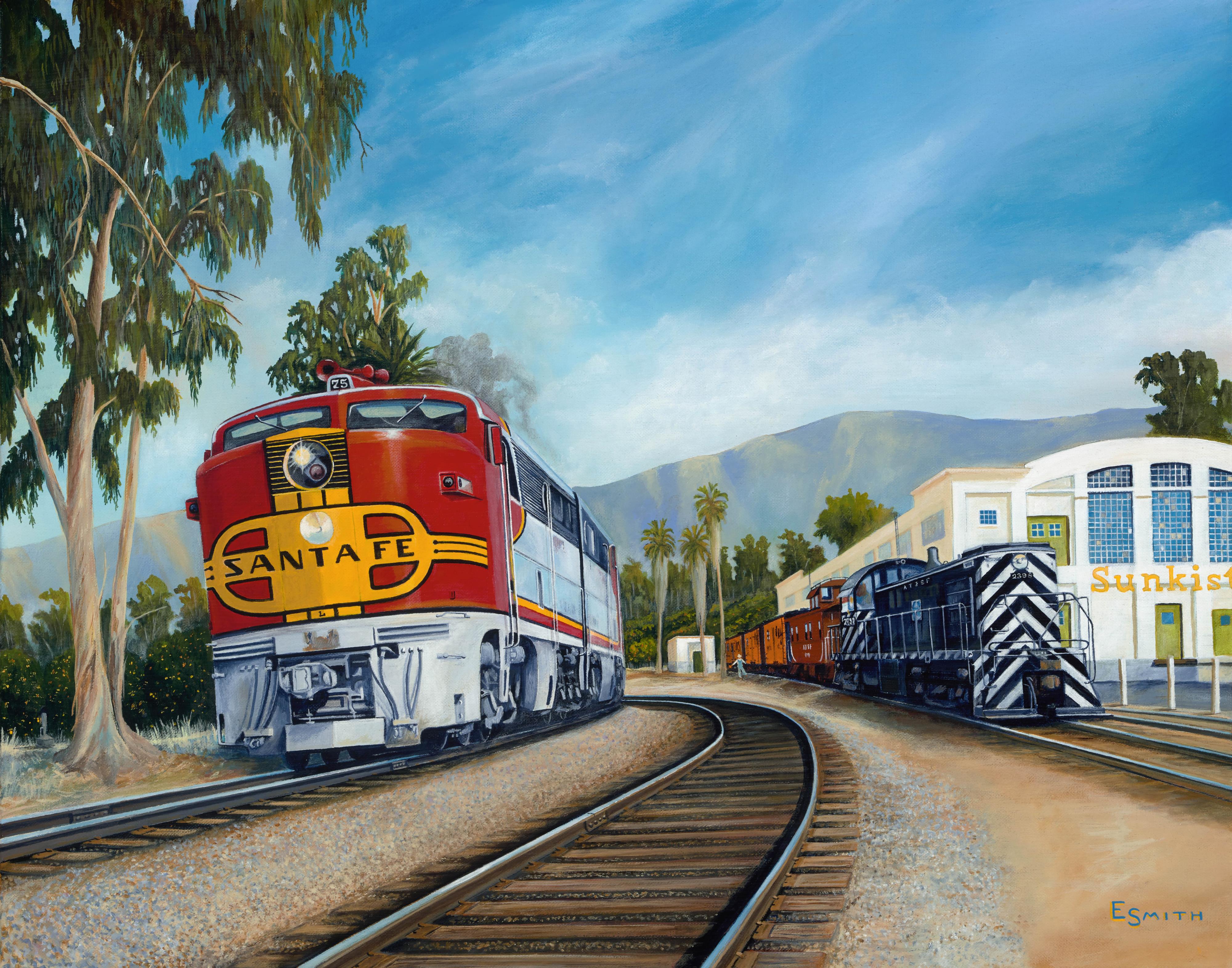 325 - Alcos and Oranges - Original Painting thumbnail