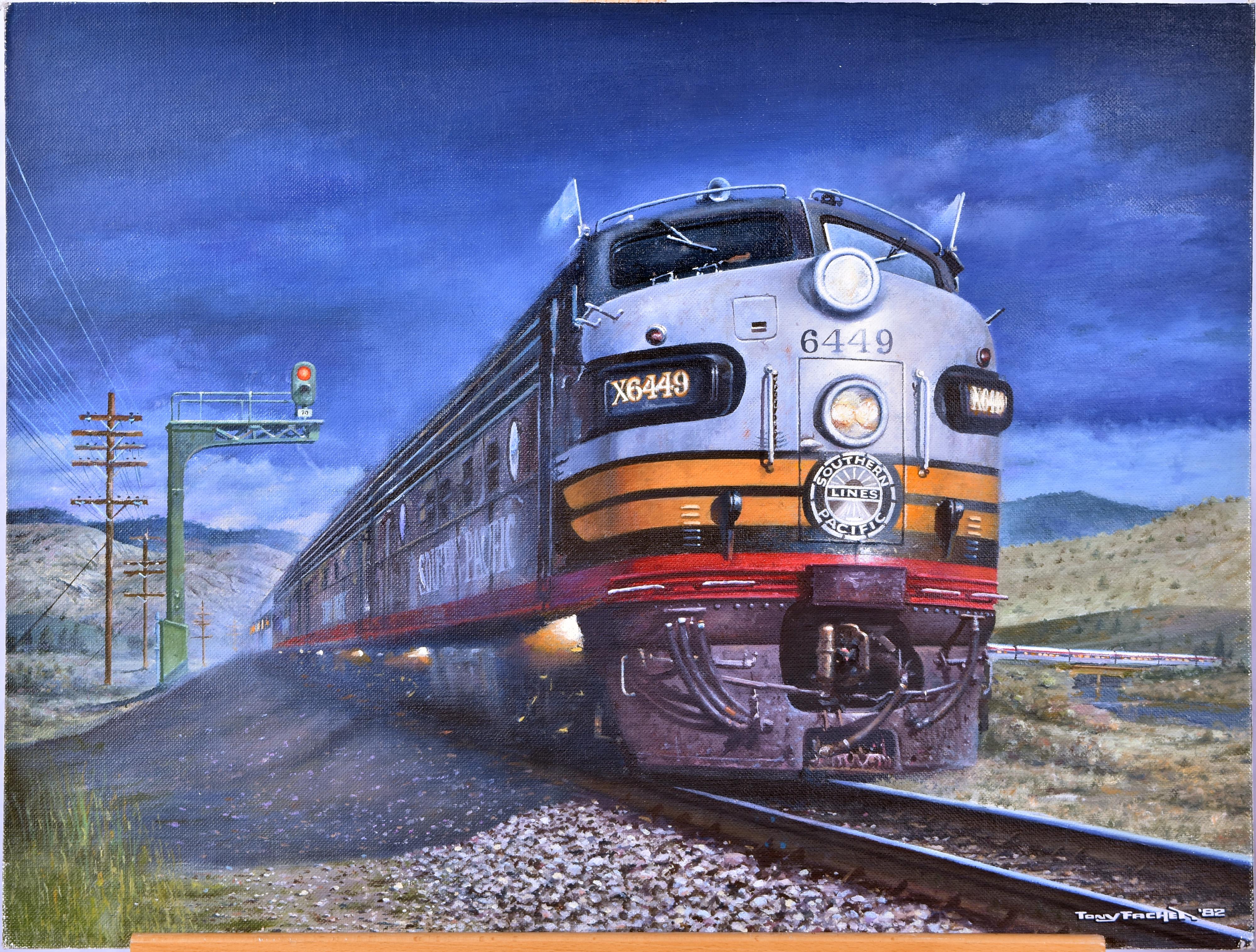 326 - Southern Pacific Railroad Passenger Train Feat. FP-7 Locomotives in 
