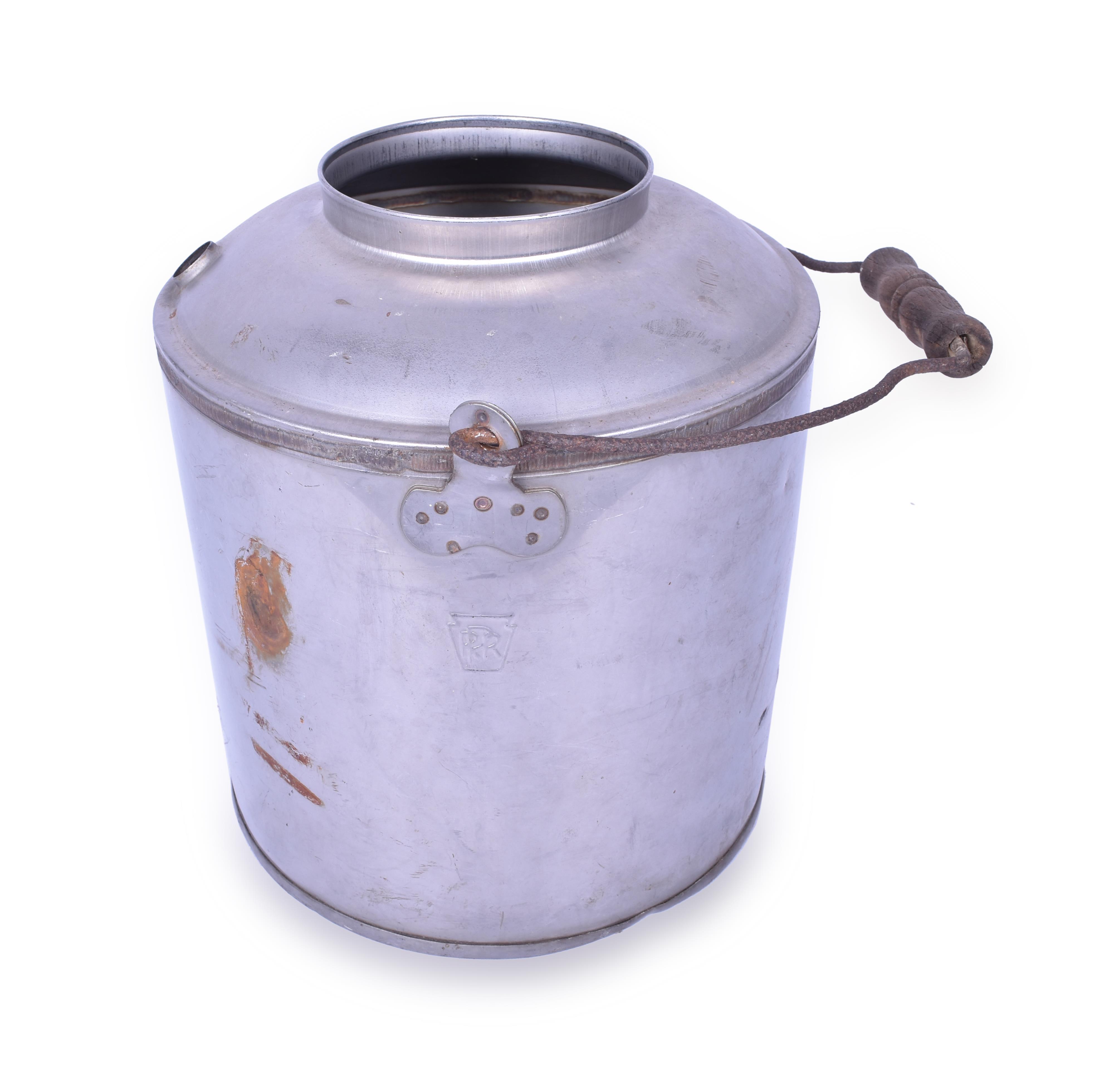 5 - Pennsylvania Railroad Keystone Embossed Water Can thumbnail