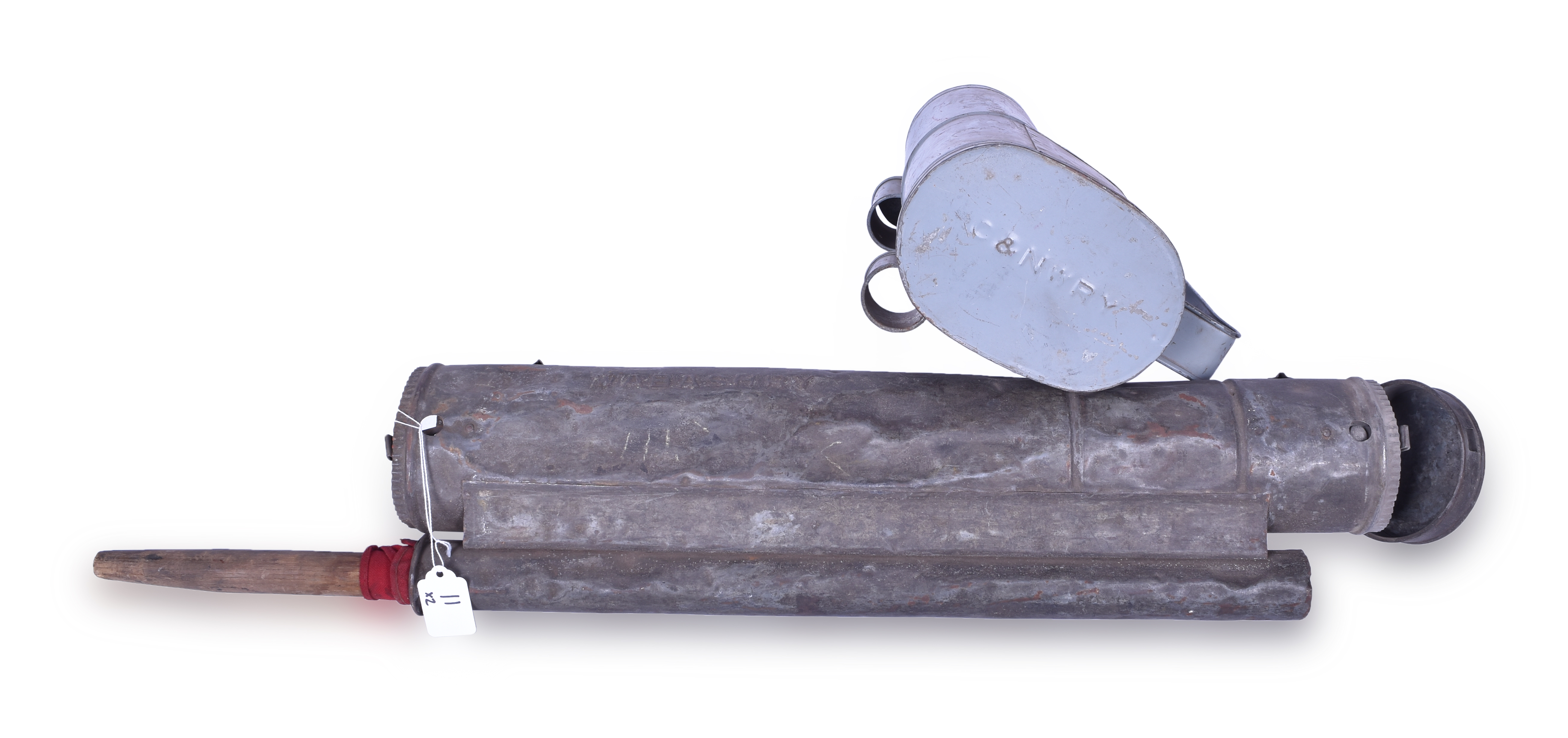 11 - Wabash and Chicago and Northwestern Railroad Flagman Kits thumbnail