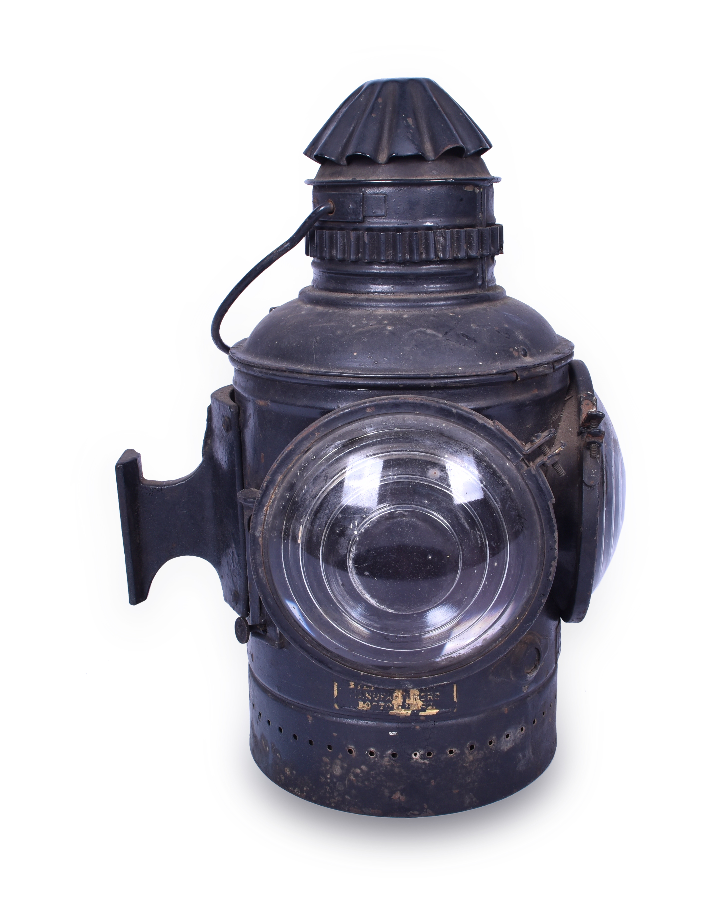 40 - Peter Gray Boston and Maine Railroad Round Body Classification Lamp thumbnail