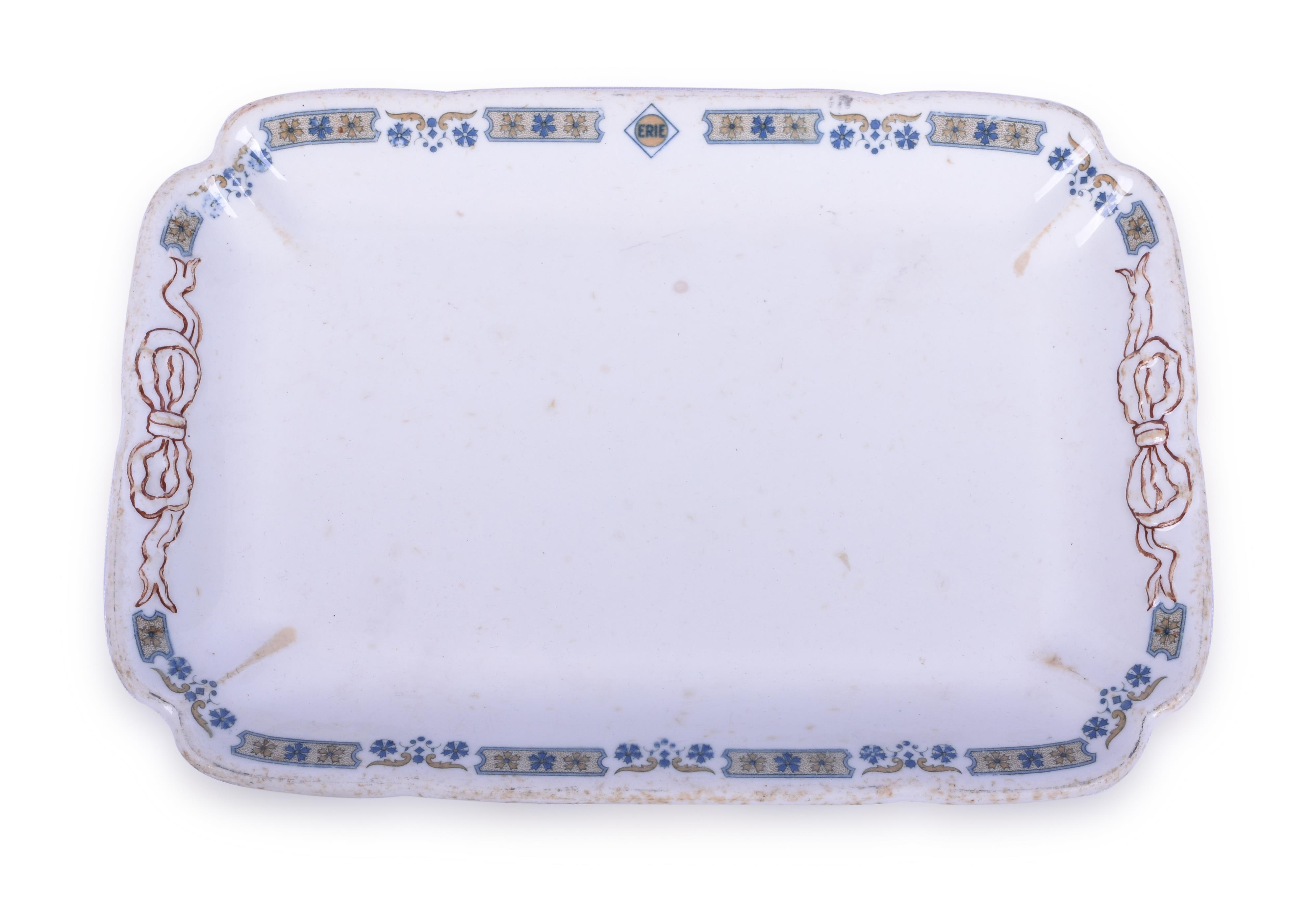 91 - Erie Susquehanna Pattern 11 1/4 x 7 5/8