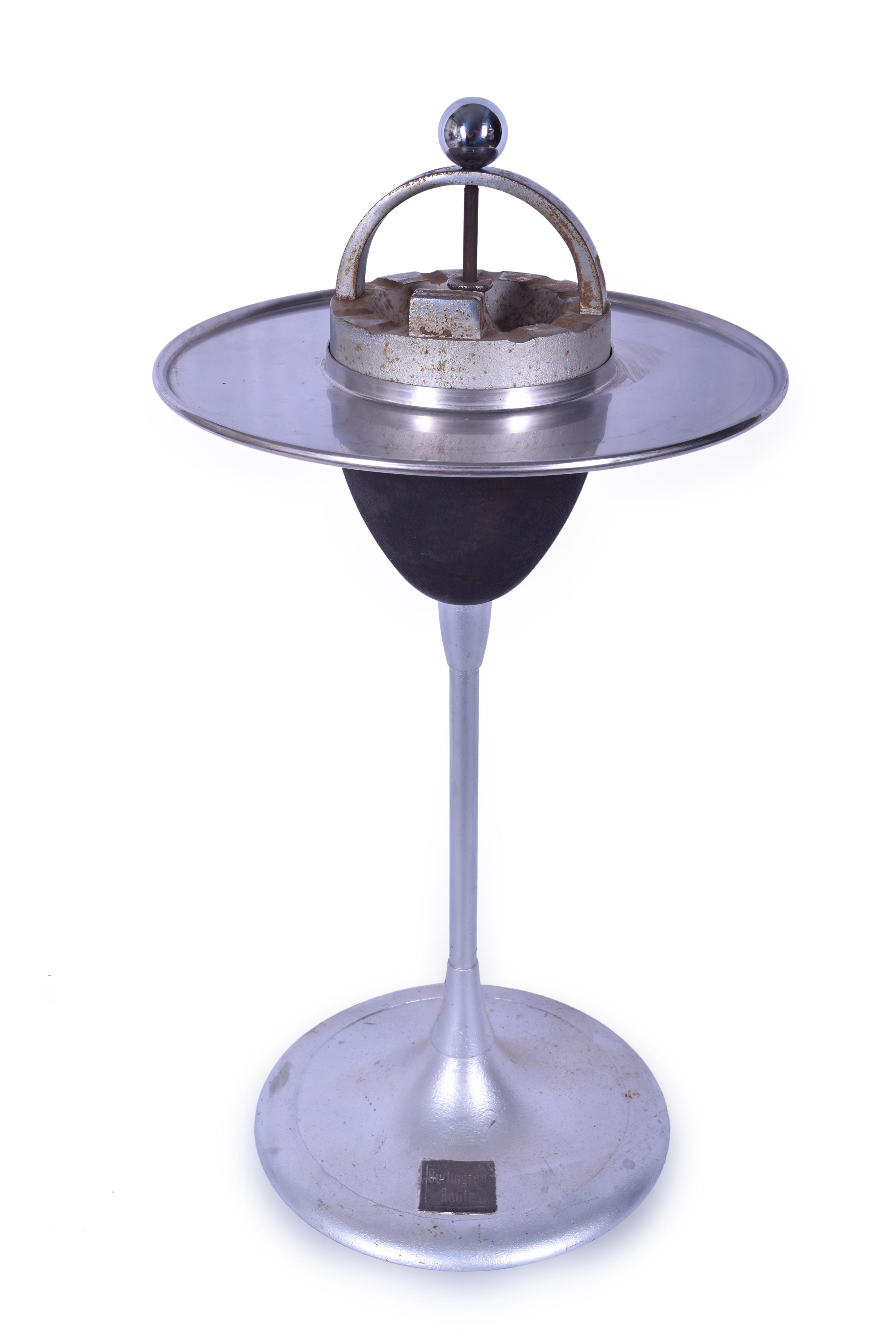 104 - Burlington Route / CB&Q Railroad Smoking Stand thumbnail