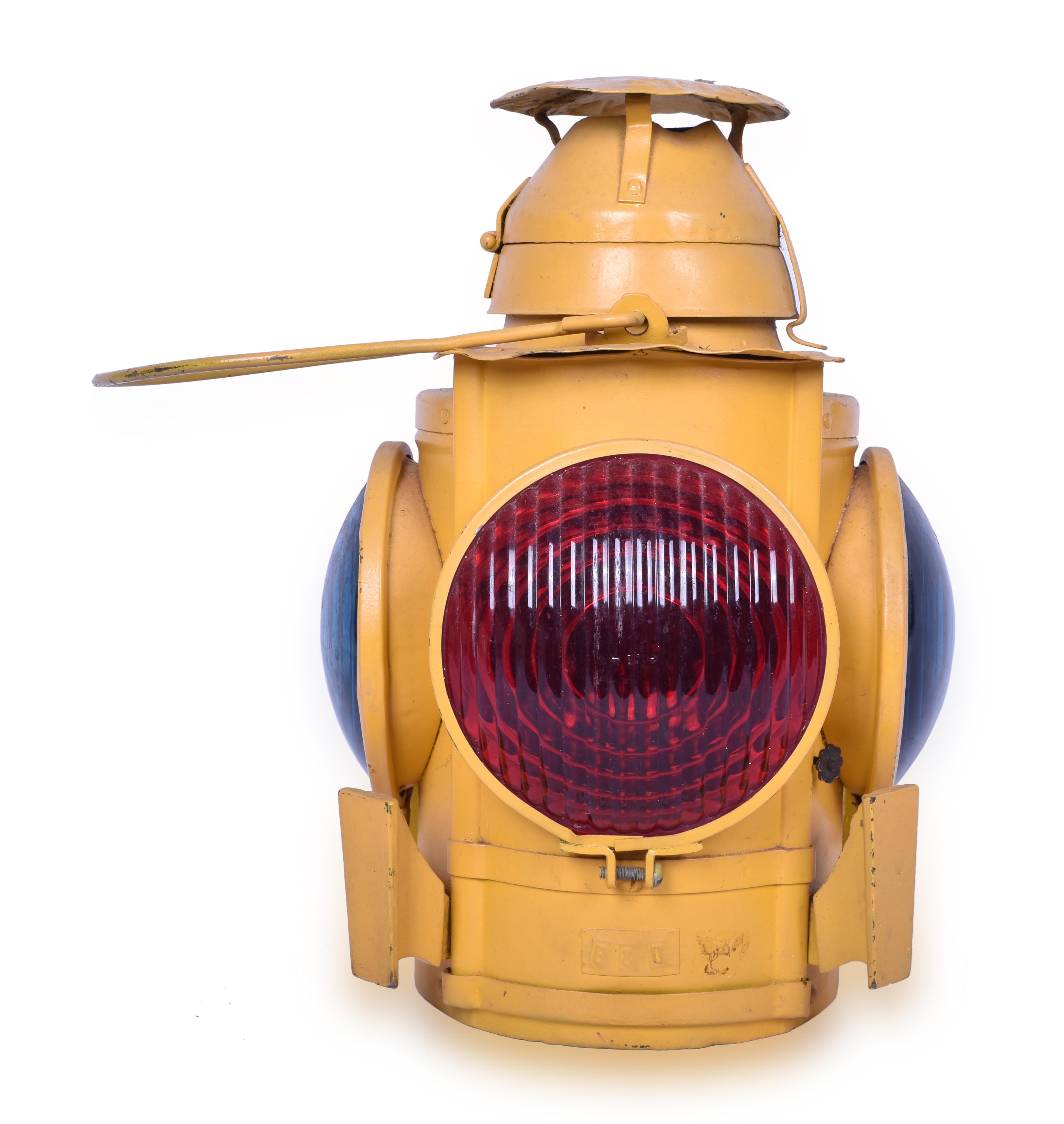 108 - Handlan No. 54 Baltimore and Ohio Four Lens Marker Lantern thumbnail