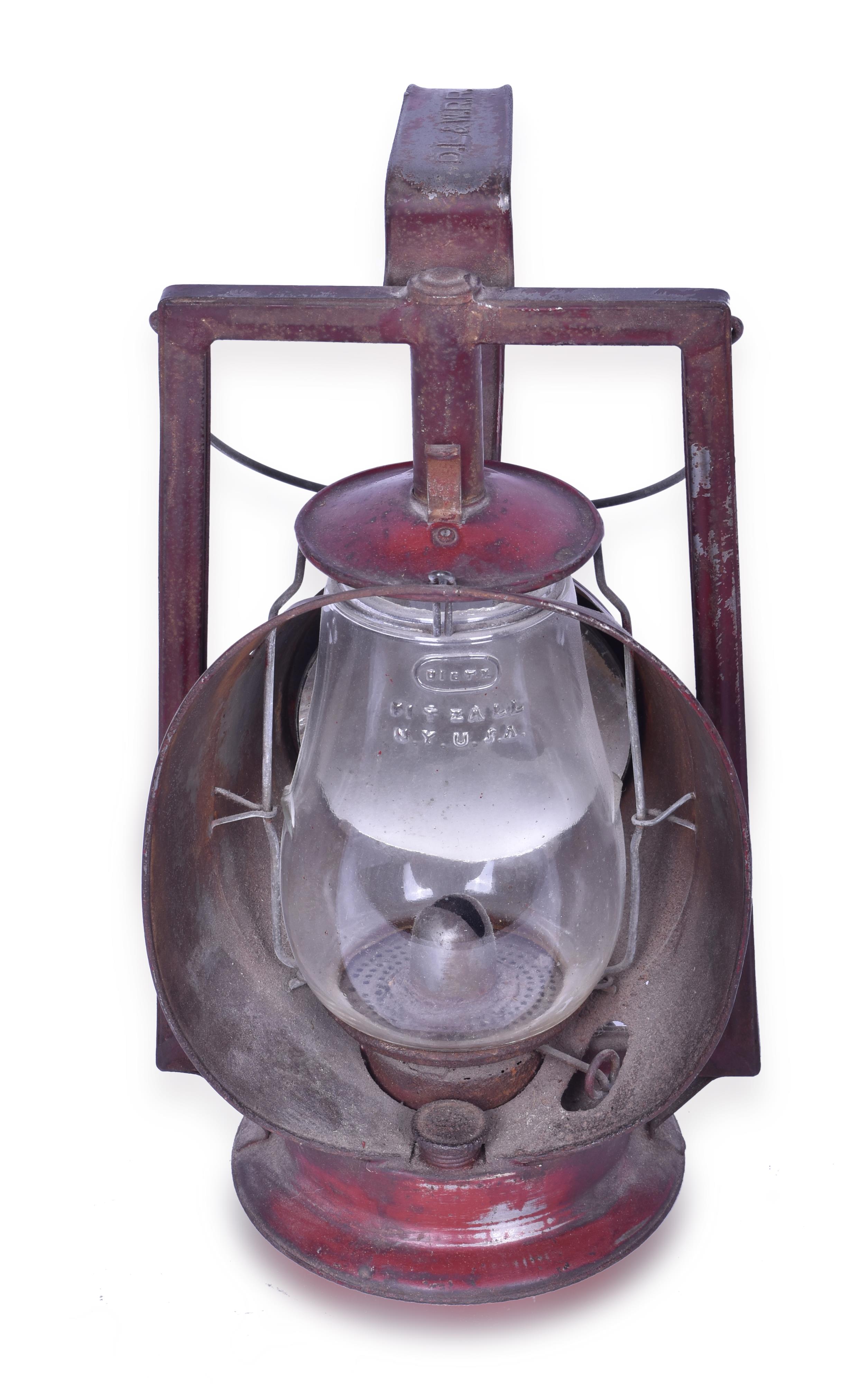 121 - Dietz Delaware, Lackawanna, and Western Railroad Inspection Lantern - East Buffalo thumbnail