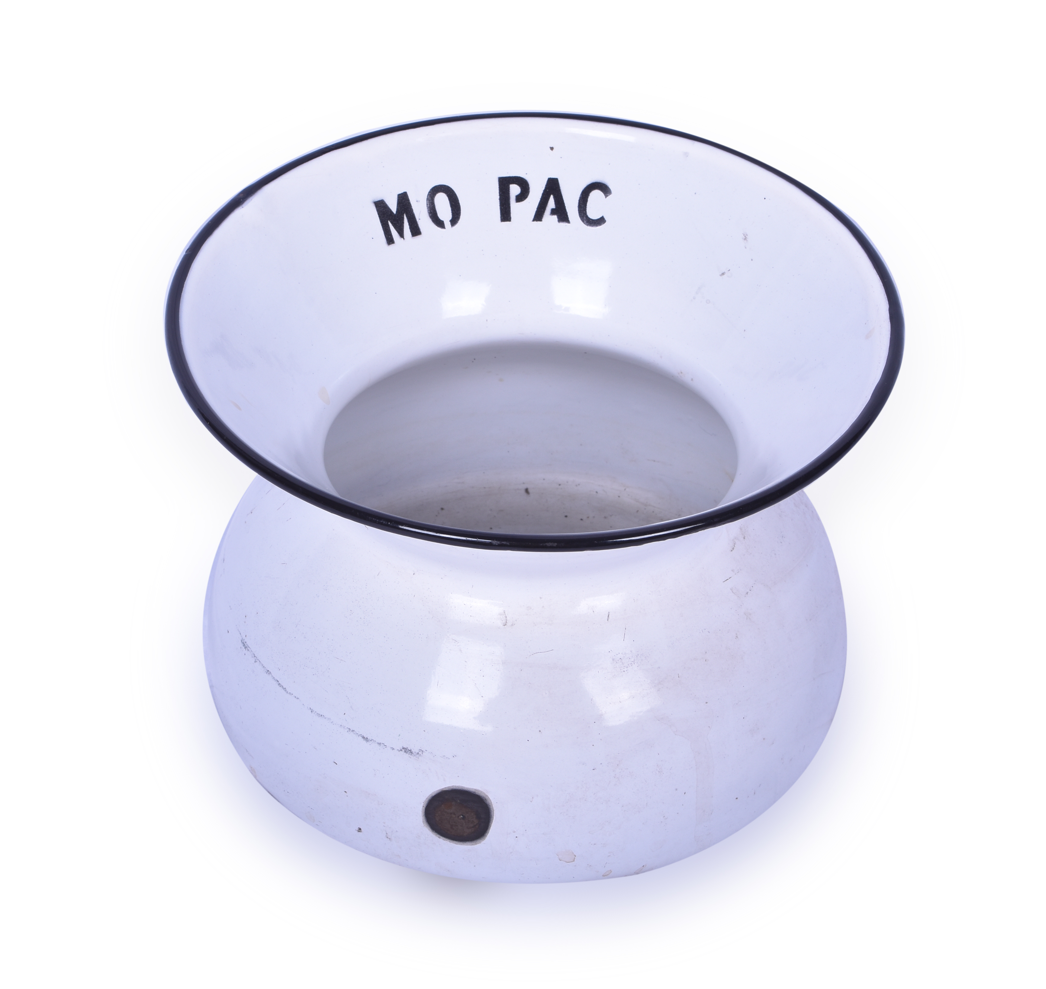139 - Missouri Pacific Railroad Porcelain Spittoon thumbnail