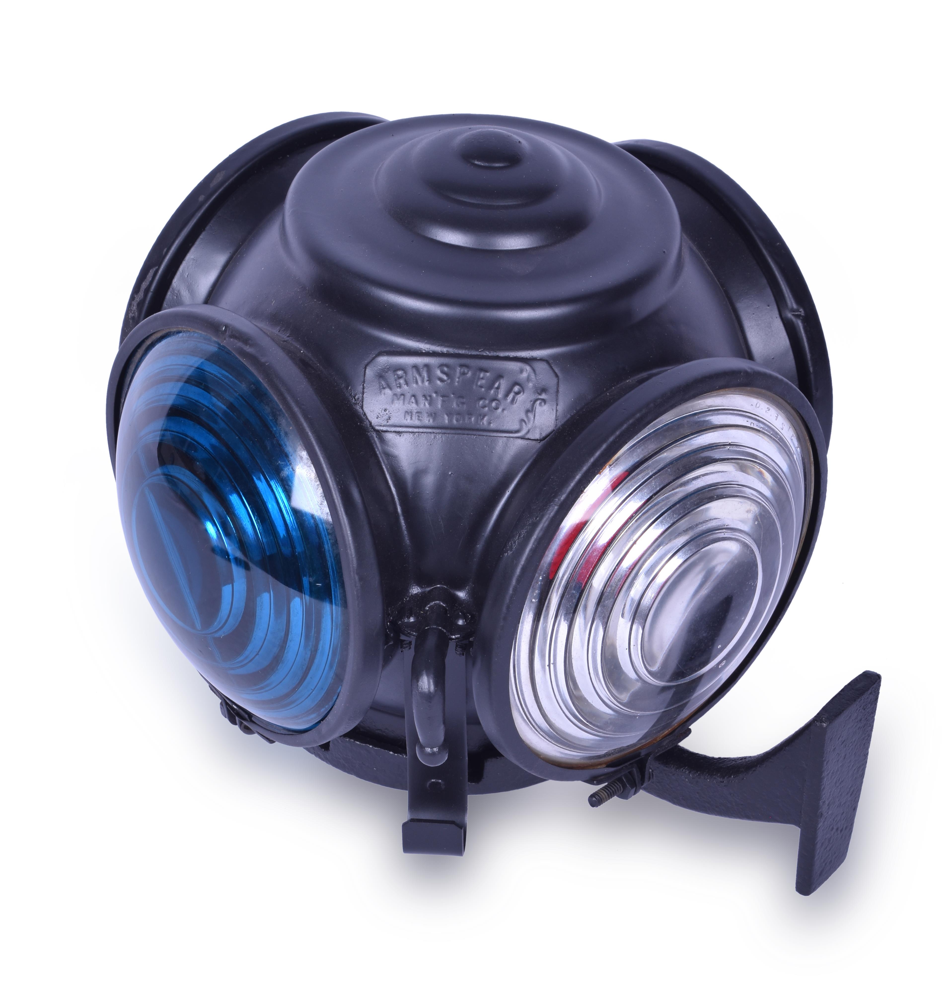 168 - Restored Armspear Railroad Locomotive Marker Lantern thumbnail