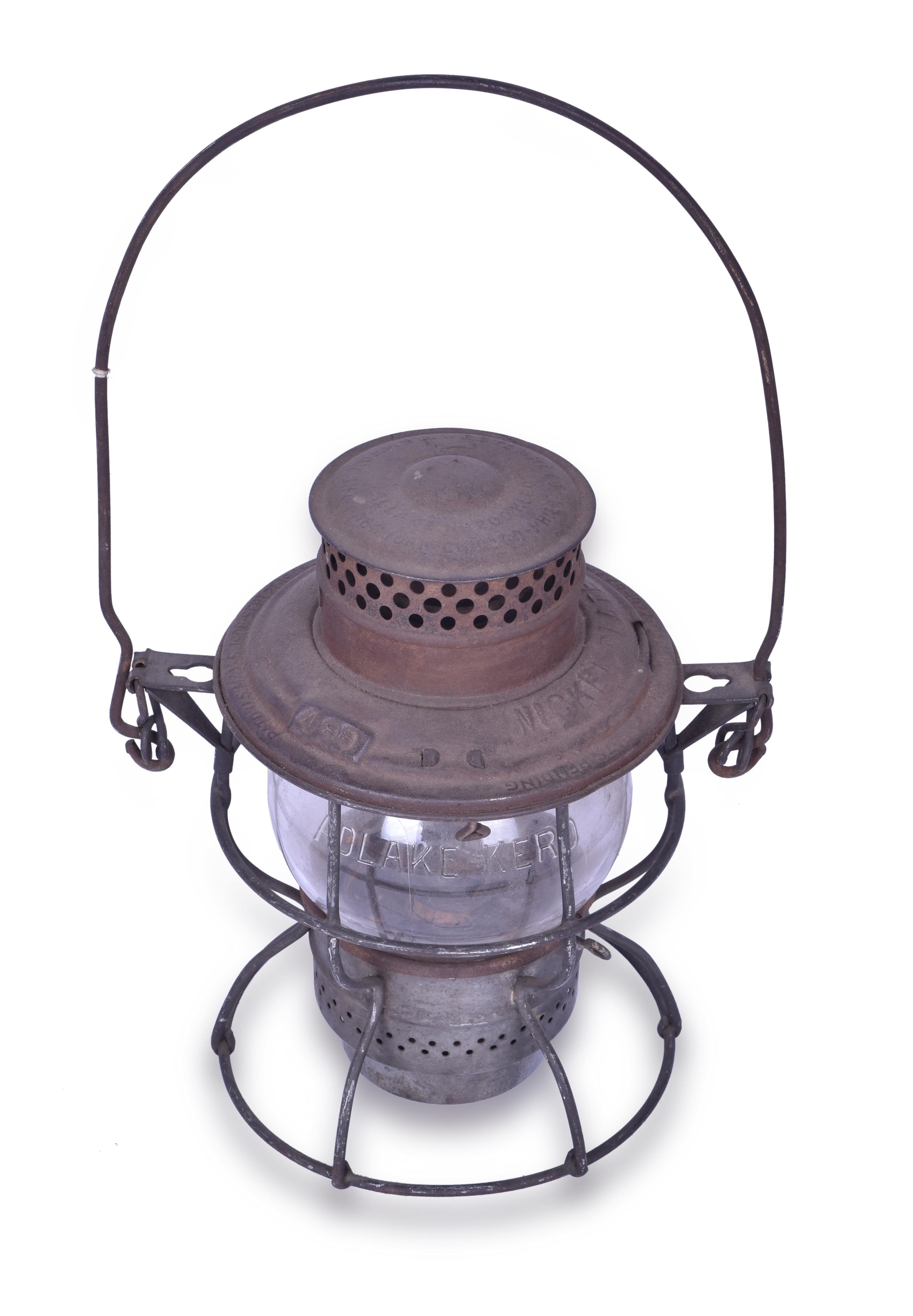 169 - Adlake Kero Nickel Plate Railroad No. 200 Clear Globe Lantern thumbnail