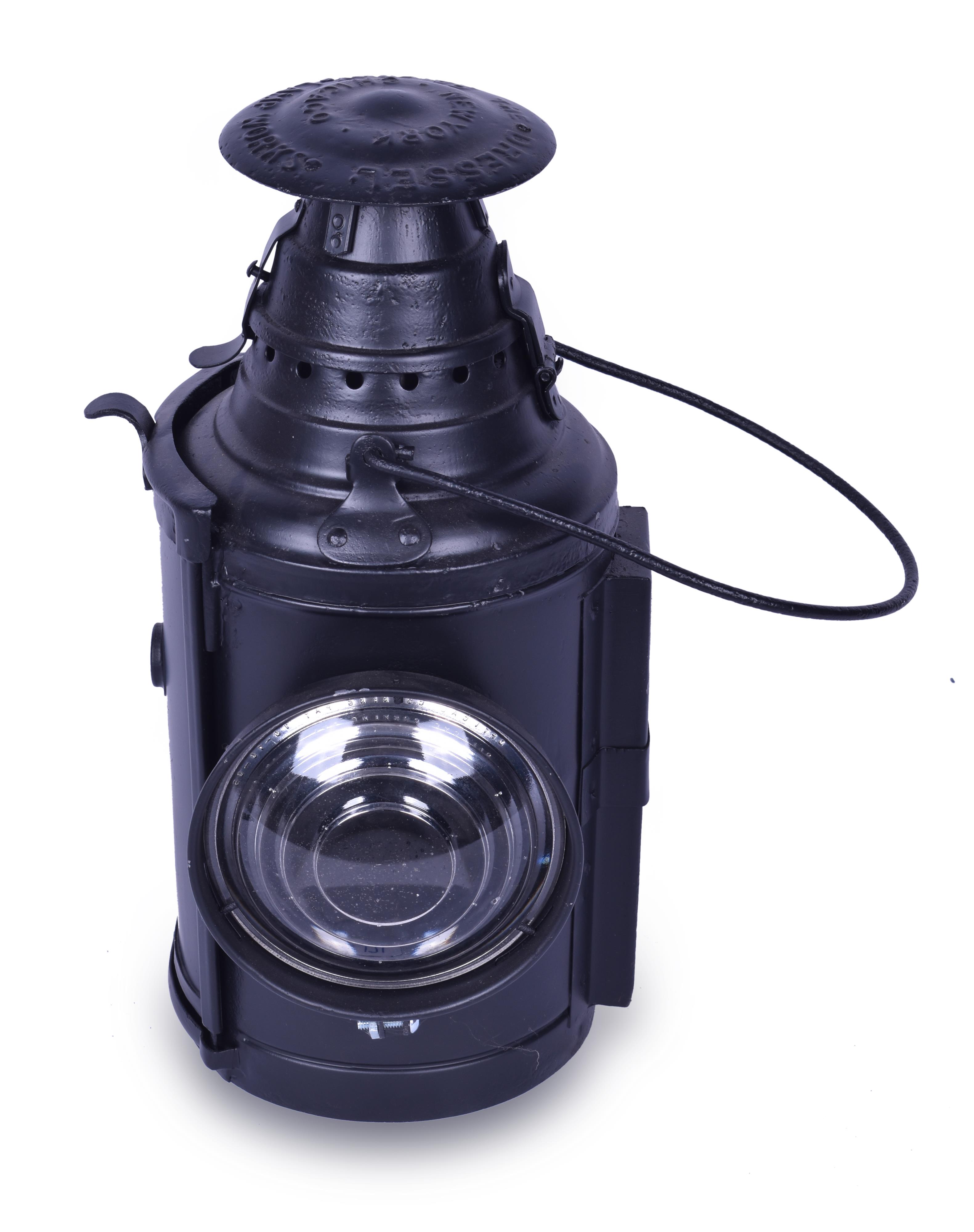 171 - Philadelphia & Reading Railroad Restored Dressel Semaphore Lamp thumbnail