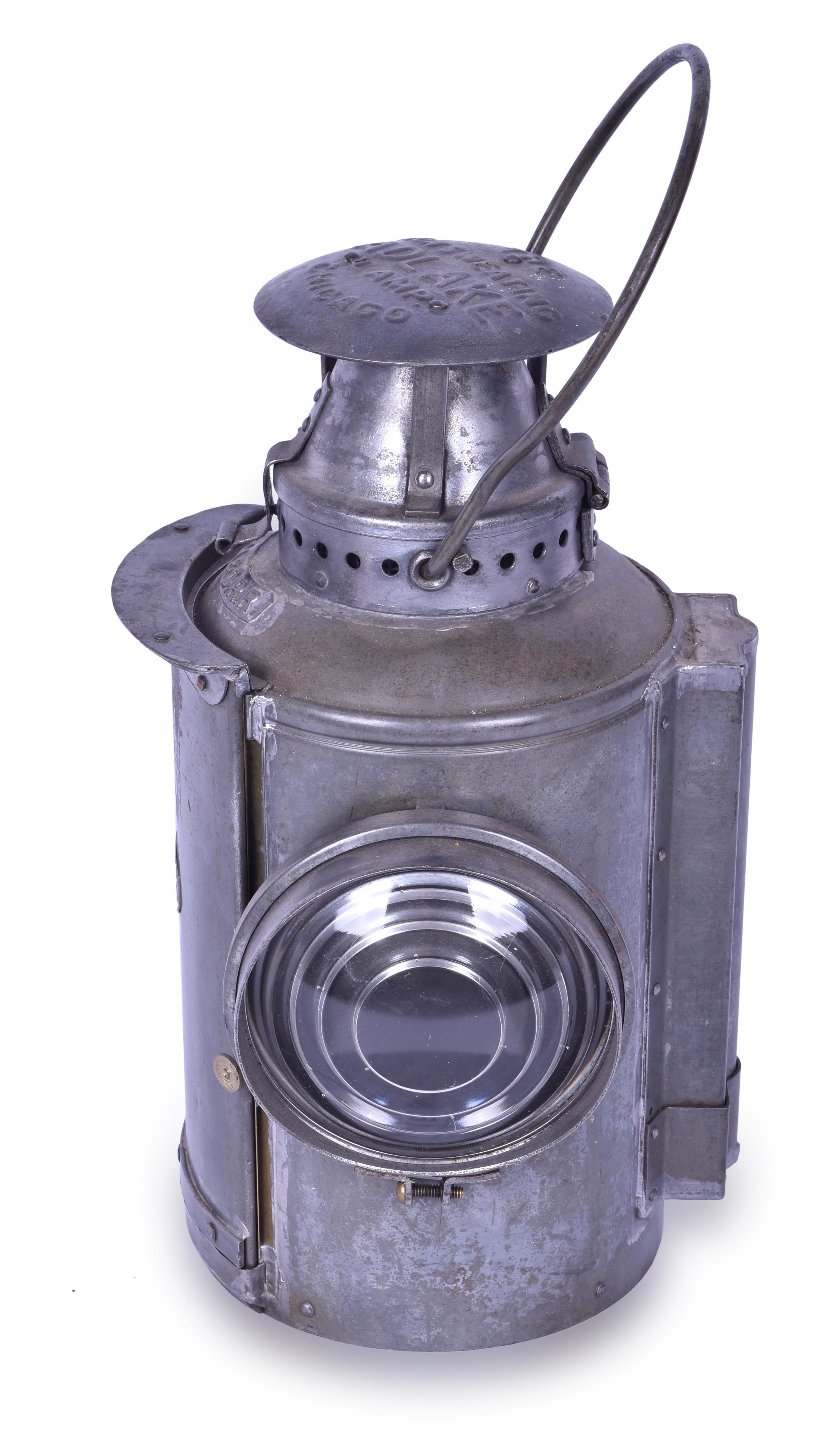 177 - Cincinnati, Hamilton and Dayton Railway Adams & Westlake Semaphore / Train Order Lamp thumbnail