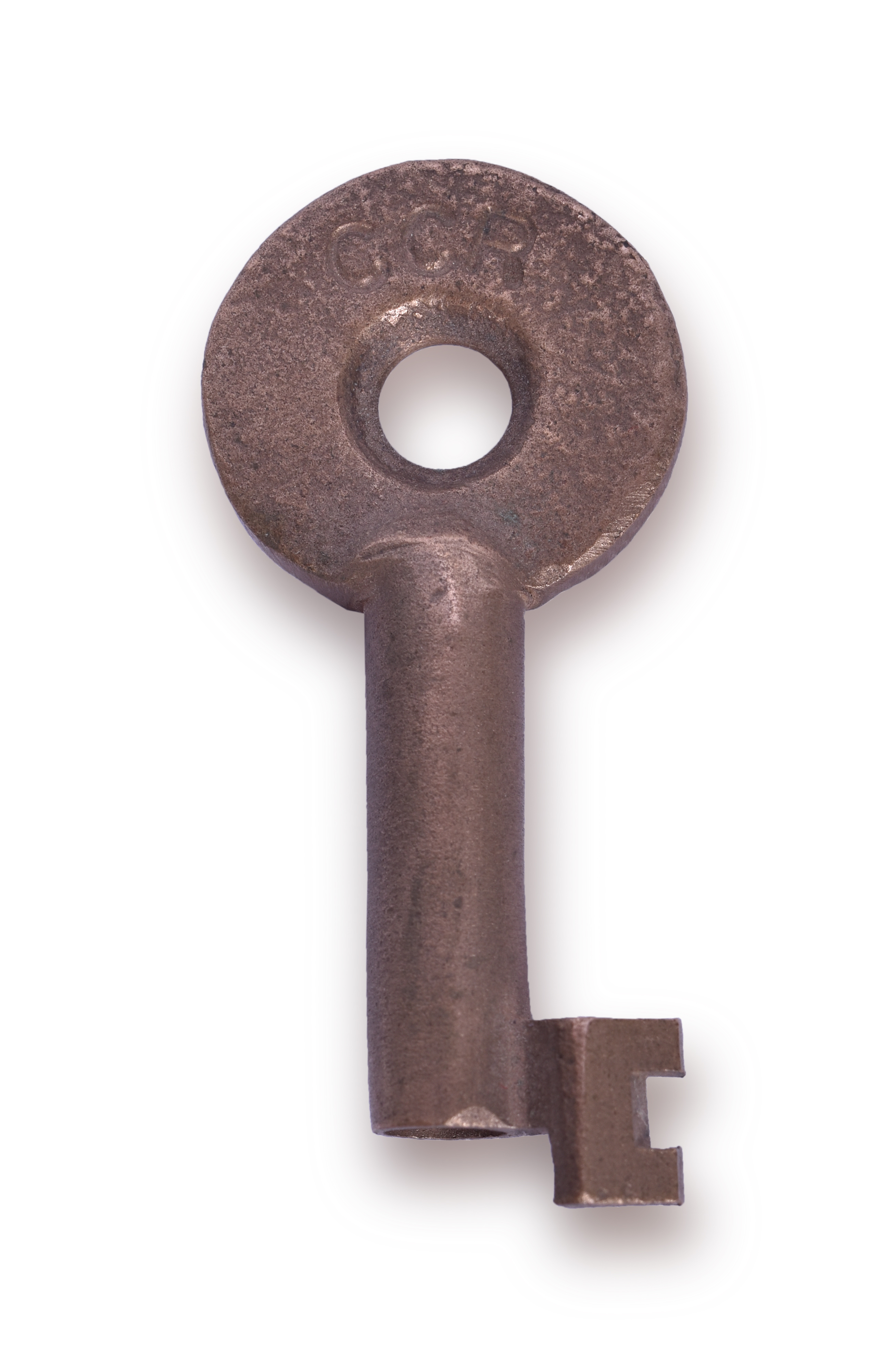 205 - CCR (Carbon County Railroad?) Adlake Brass Key thumbnail