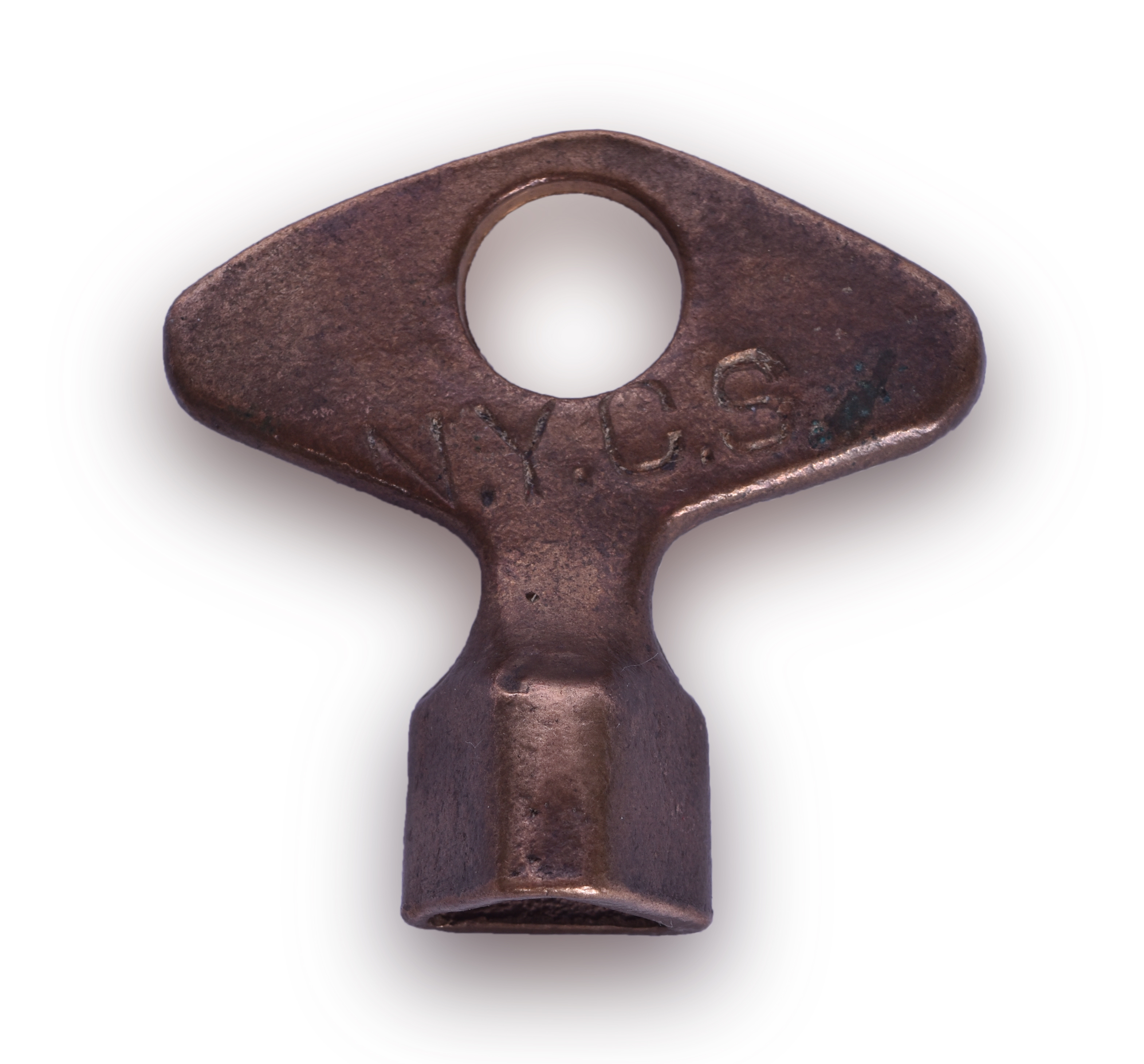 208 - Raco New York Central Railroad Signal Lock Key thumbnail