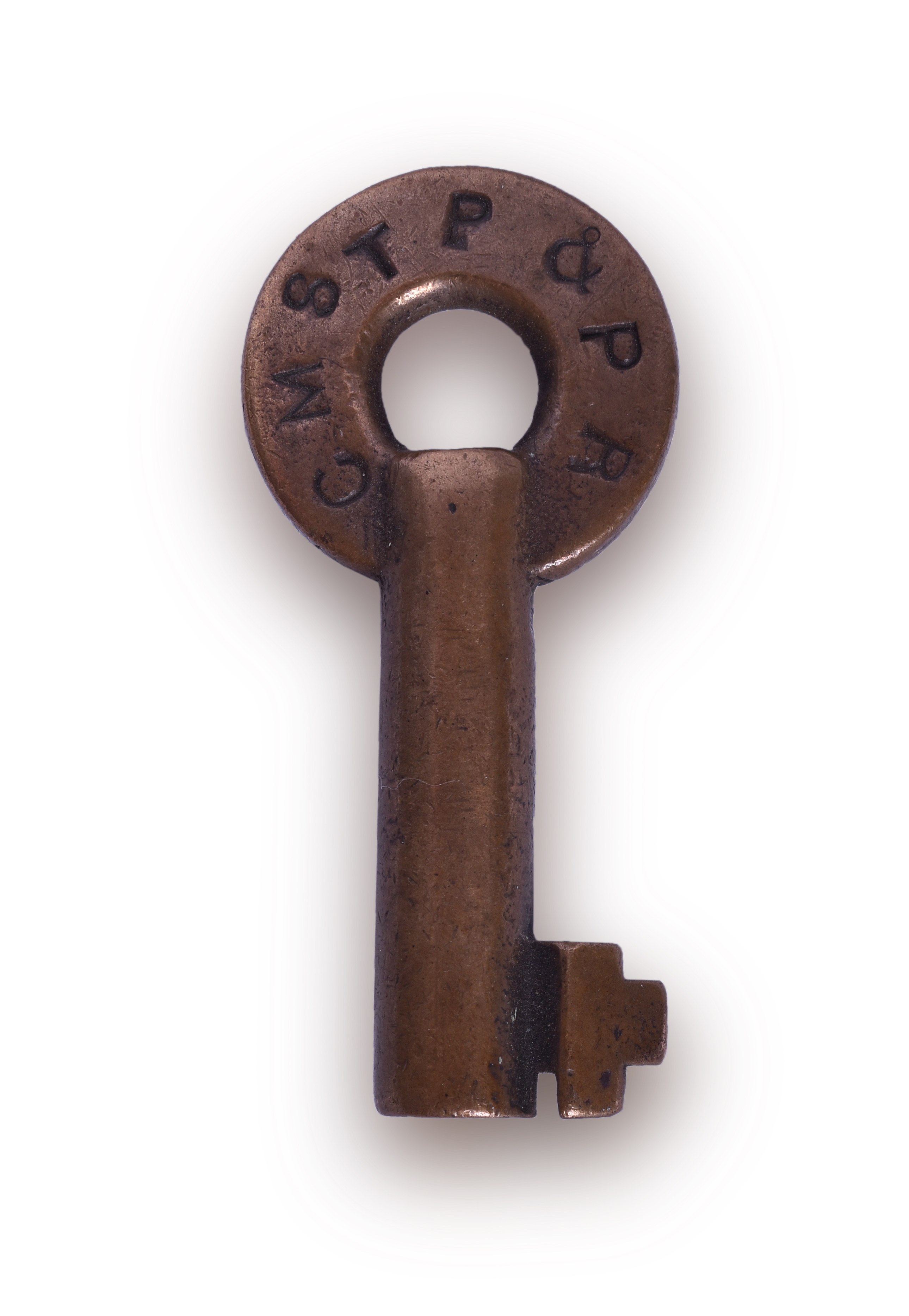 209 - Chicago Milwaukee St. Paul & Pacific / Milwaukee Road Railroad Repair Track Key thumbnail