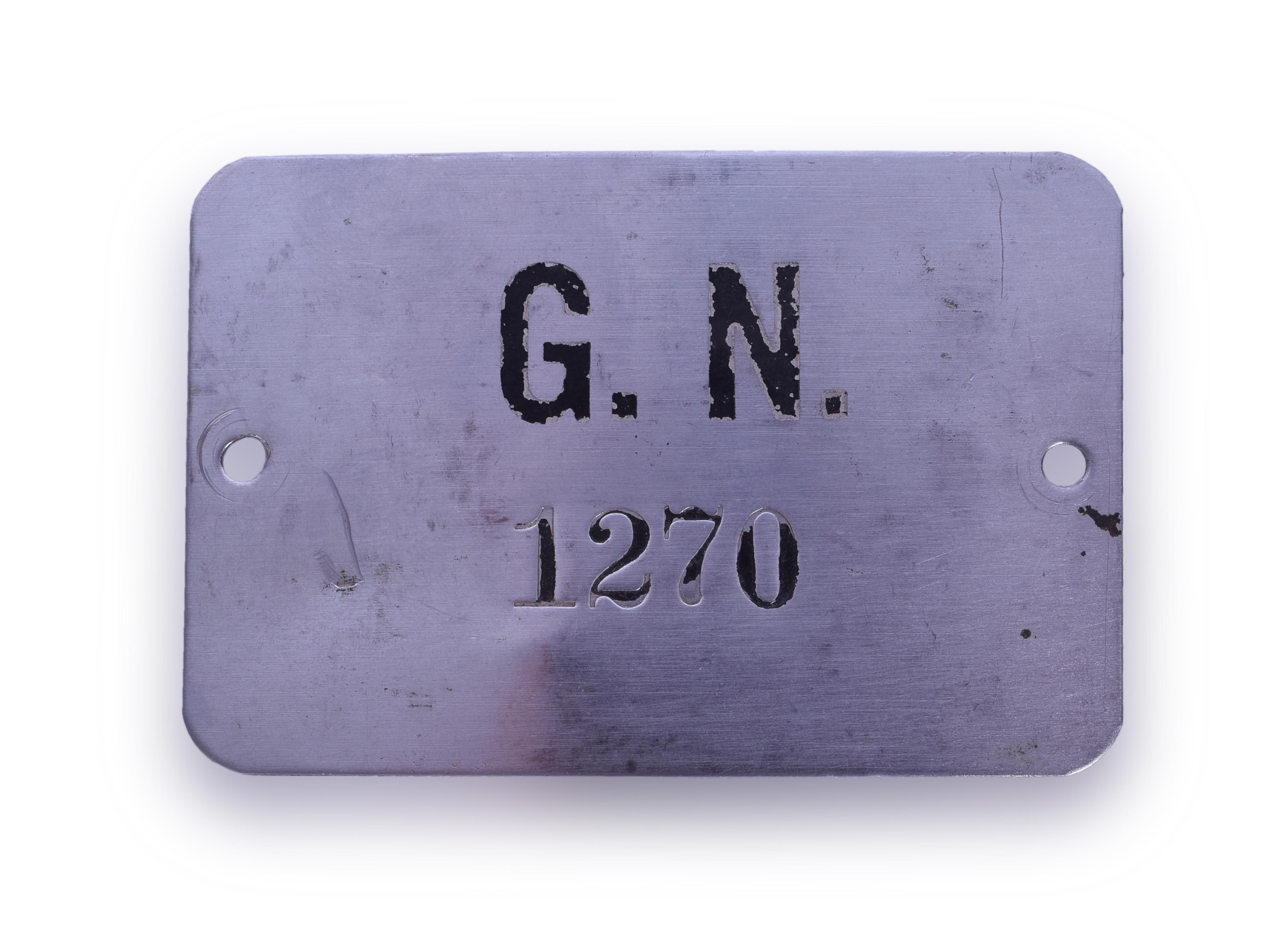 216 - Great Northern Railroad Luggage Tag thumbnail