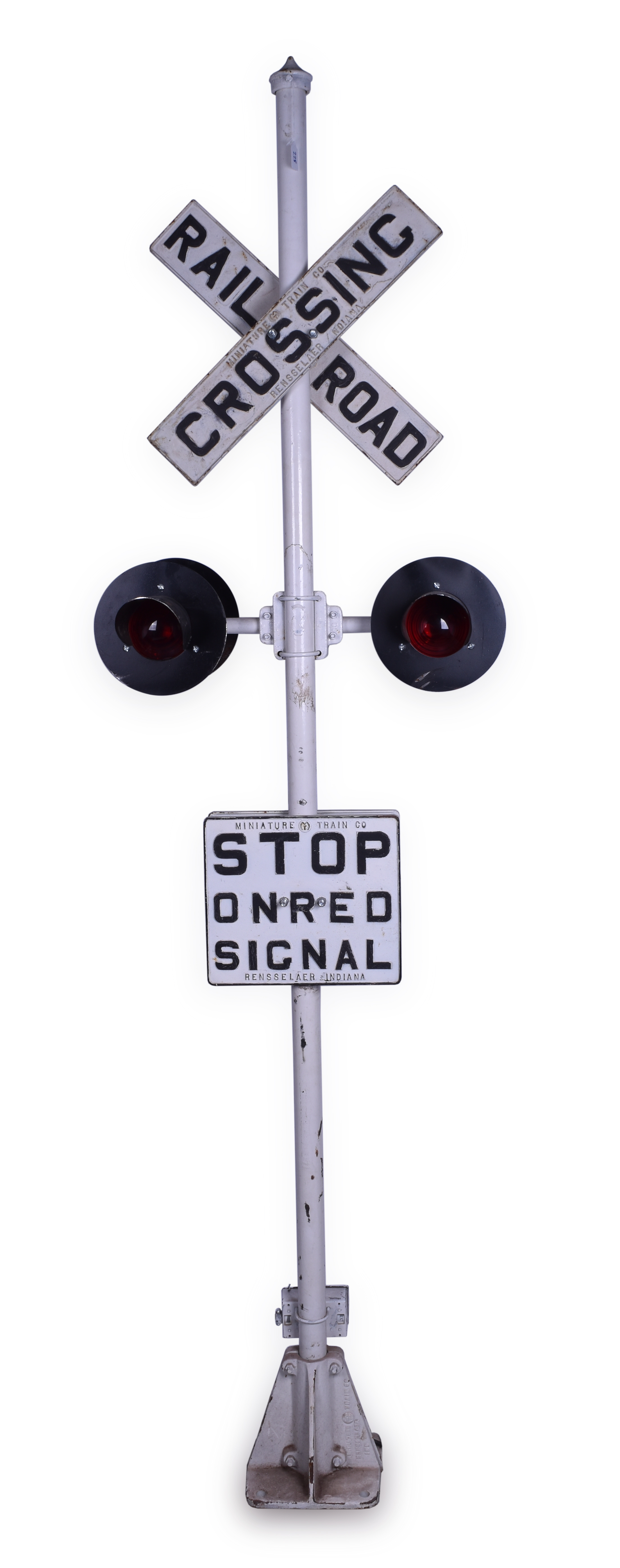 228 - Miniature Train Company Restored Railroad Crossing thumbnail