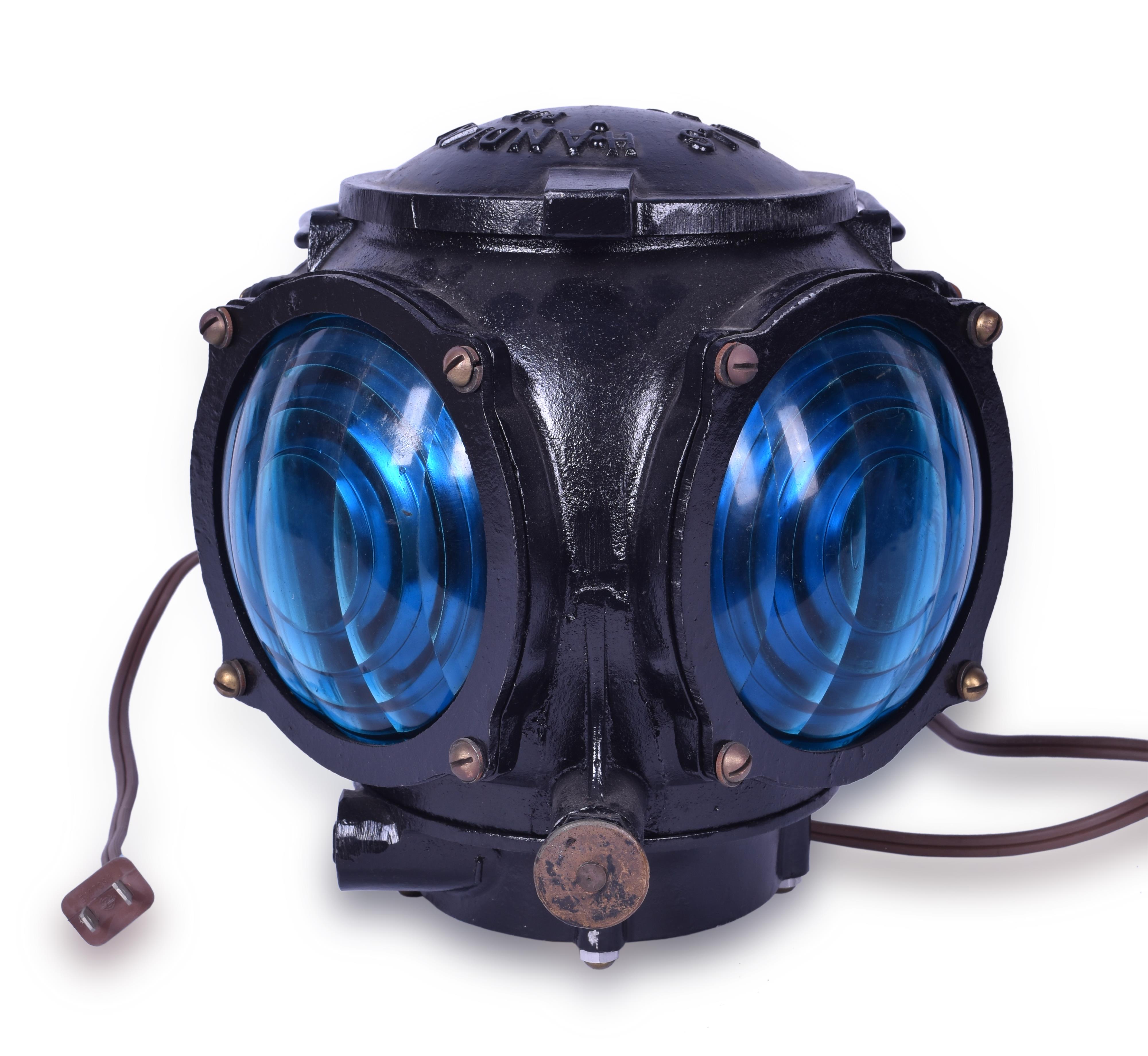 232 - Handland Railroad Classification Lamp - Restored / Electrified thumbnail