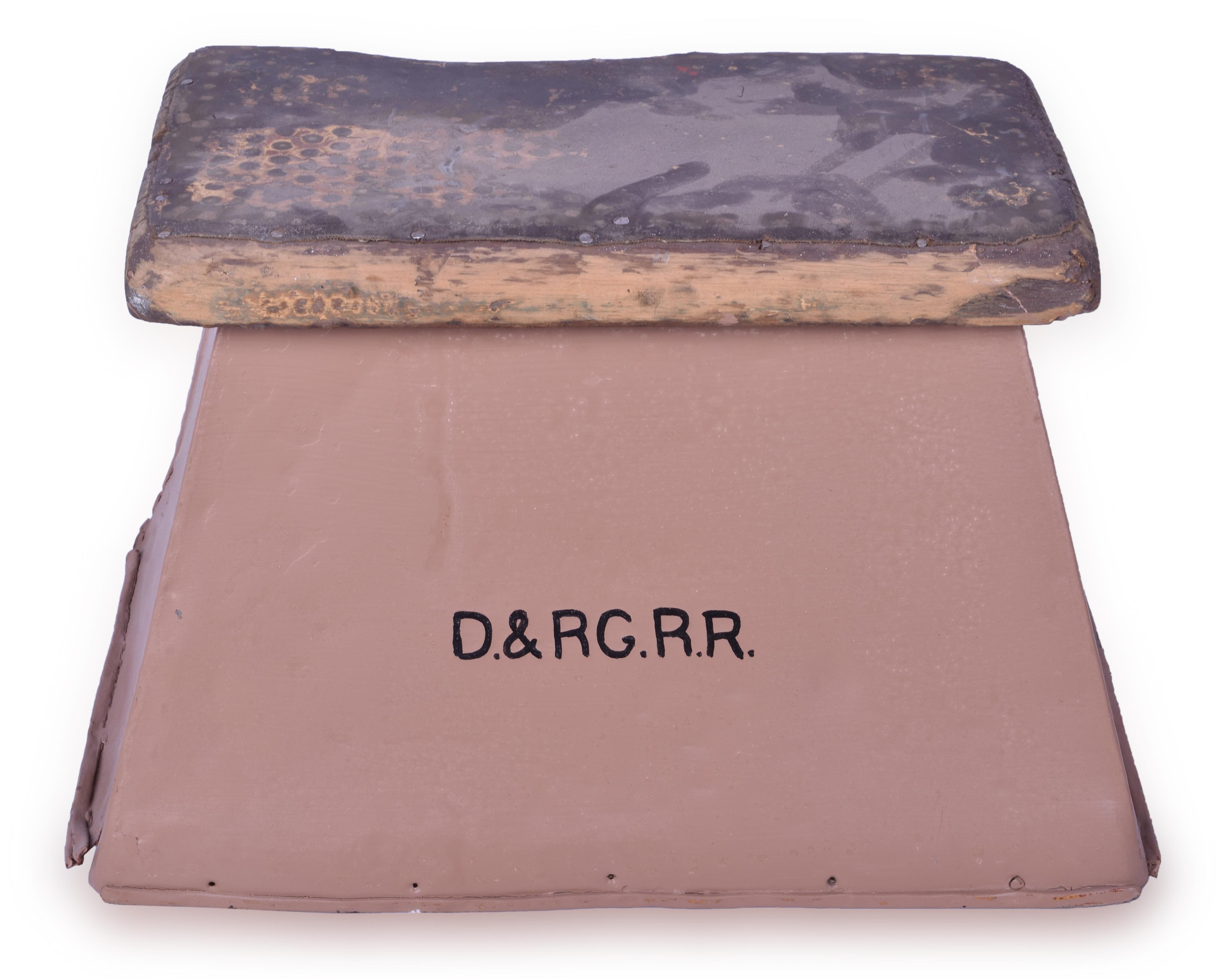 261 - Denver and Rio Grande Railroad Passenger Car Step Box - Partially Restored. thumbnail