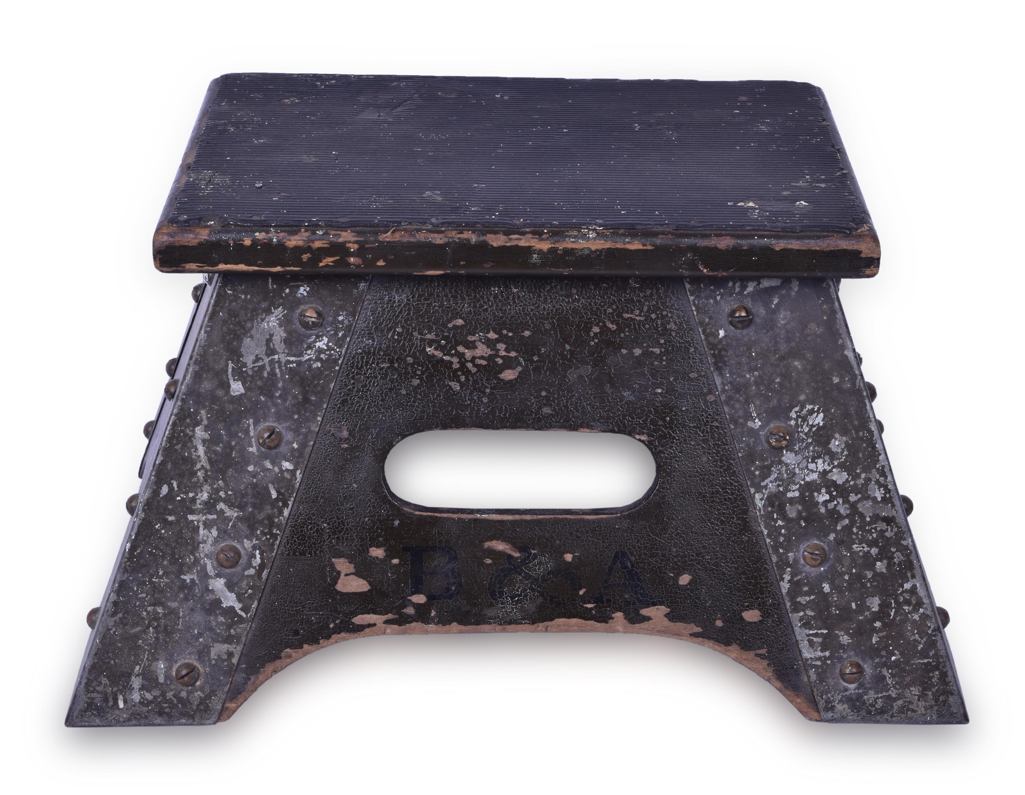 263 - Boston & Albany Railroad Passenger Car Step Box thumbnail