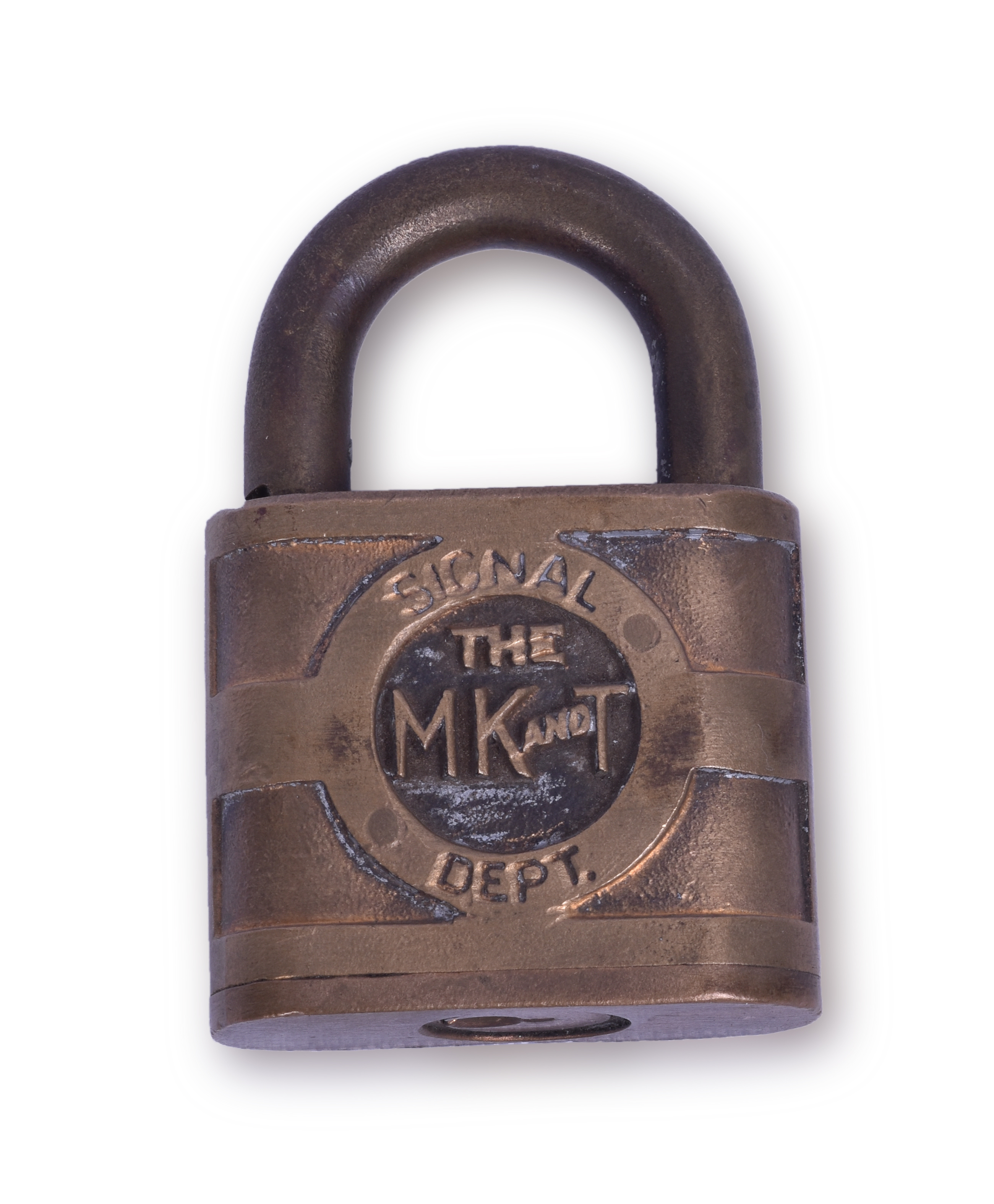 282 - Missouri, Kansas, and Texas Railroad Yale Signal Department Lock thumbnail