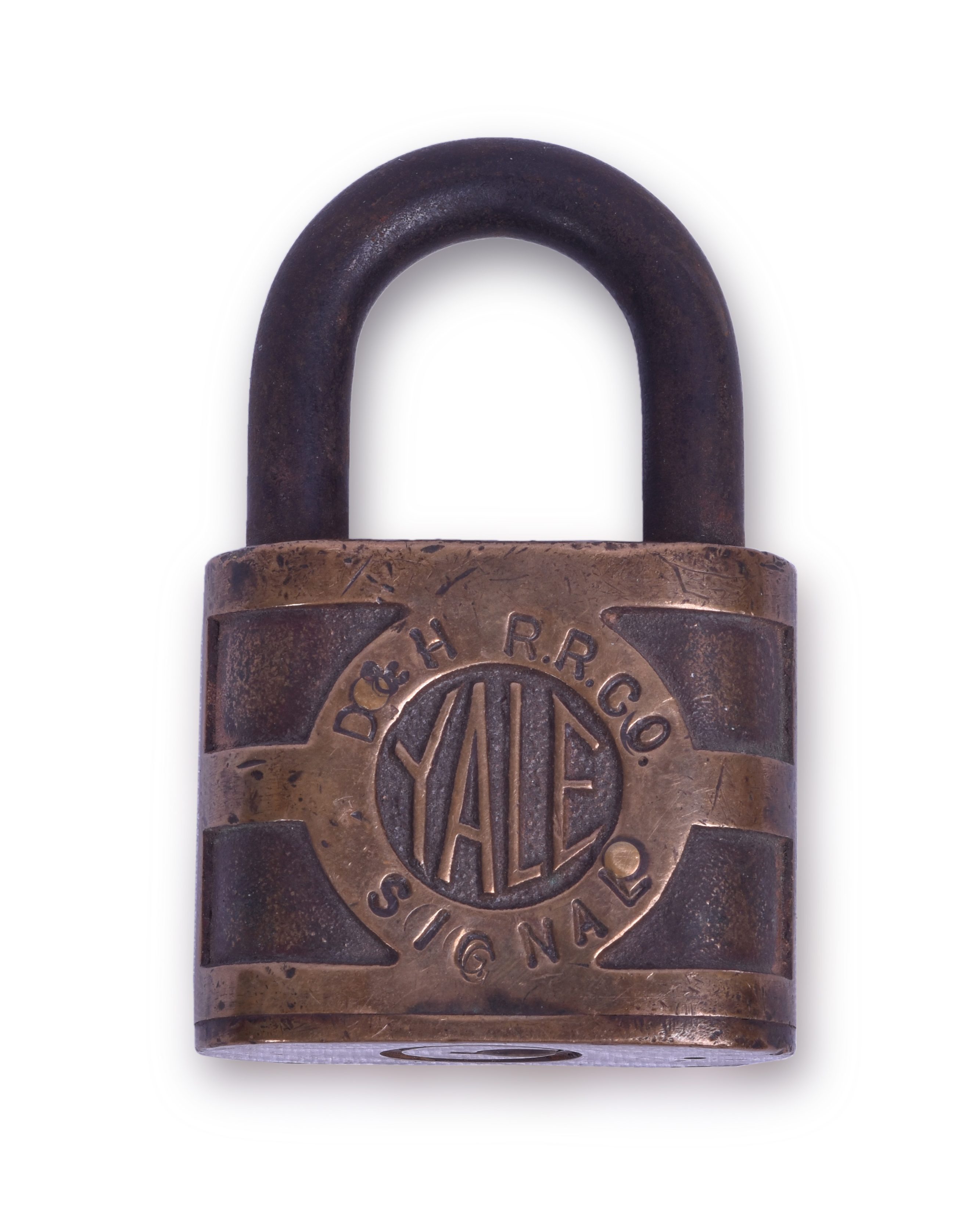 283 - Delaware and Hudson Railroad Yale Signal Department Lock thumbnail