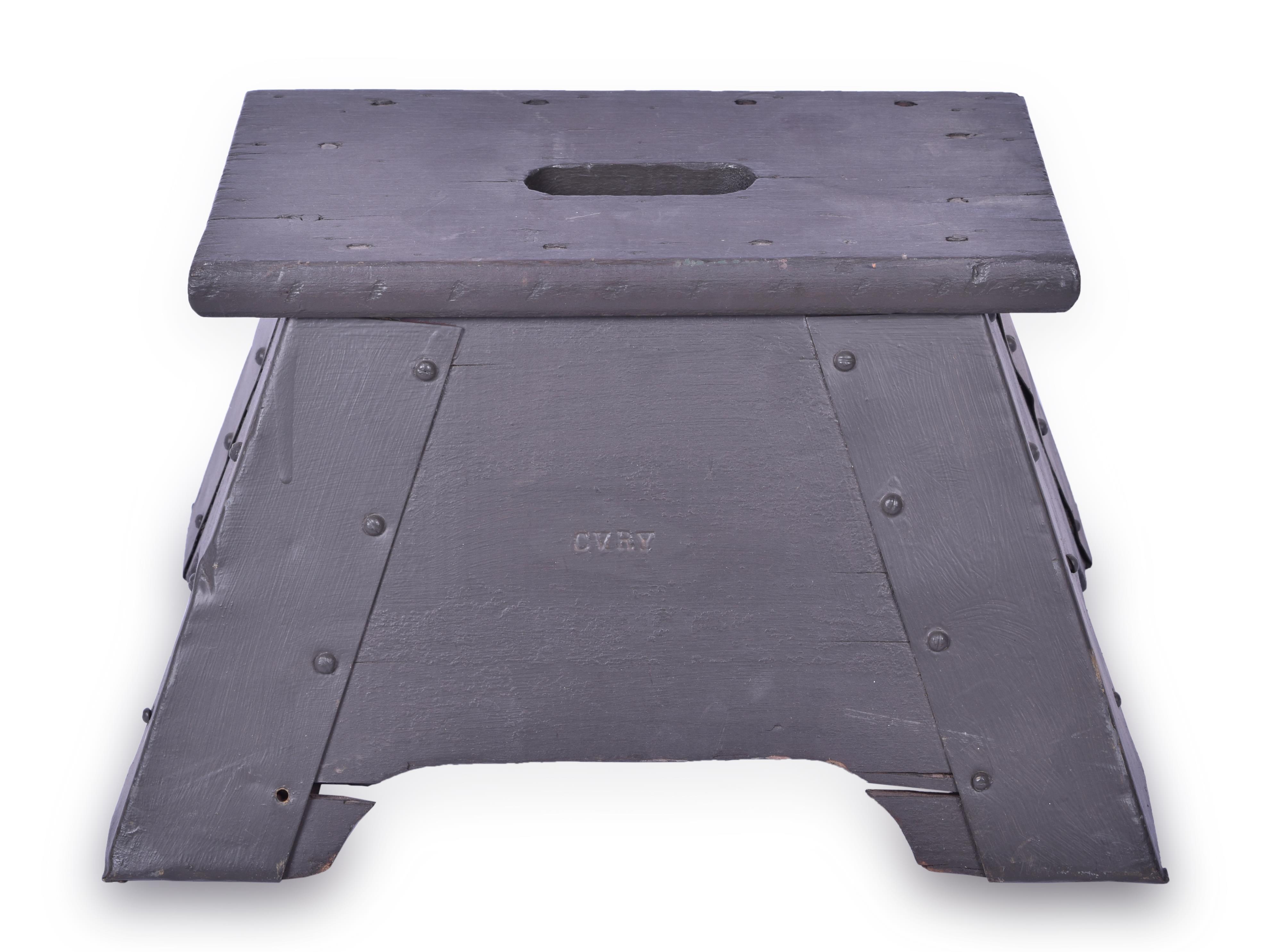 298 - Central Vermont Railway Passenger Car Step Box thumbnail