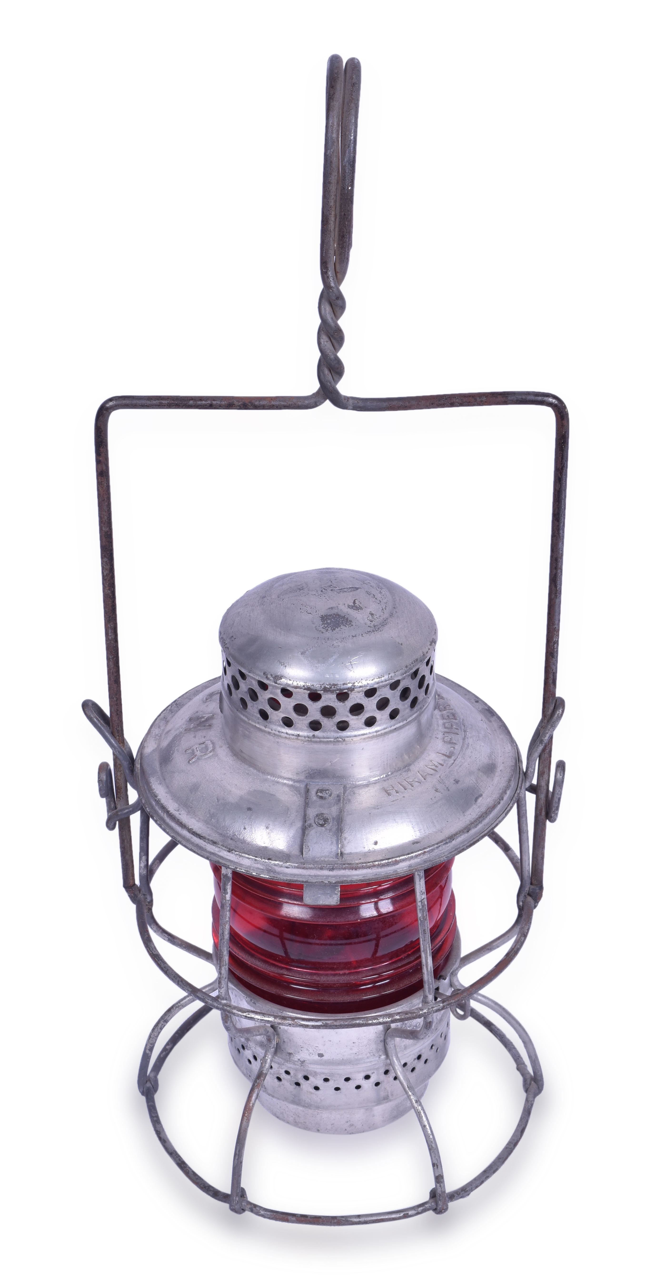 360 - Piper Canadian National Railway Red Globe Hanging Lantern thumbnail