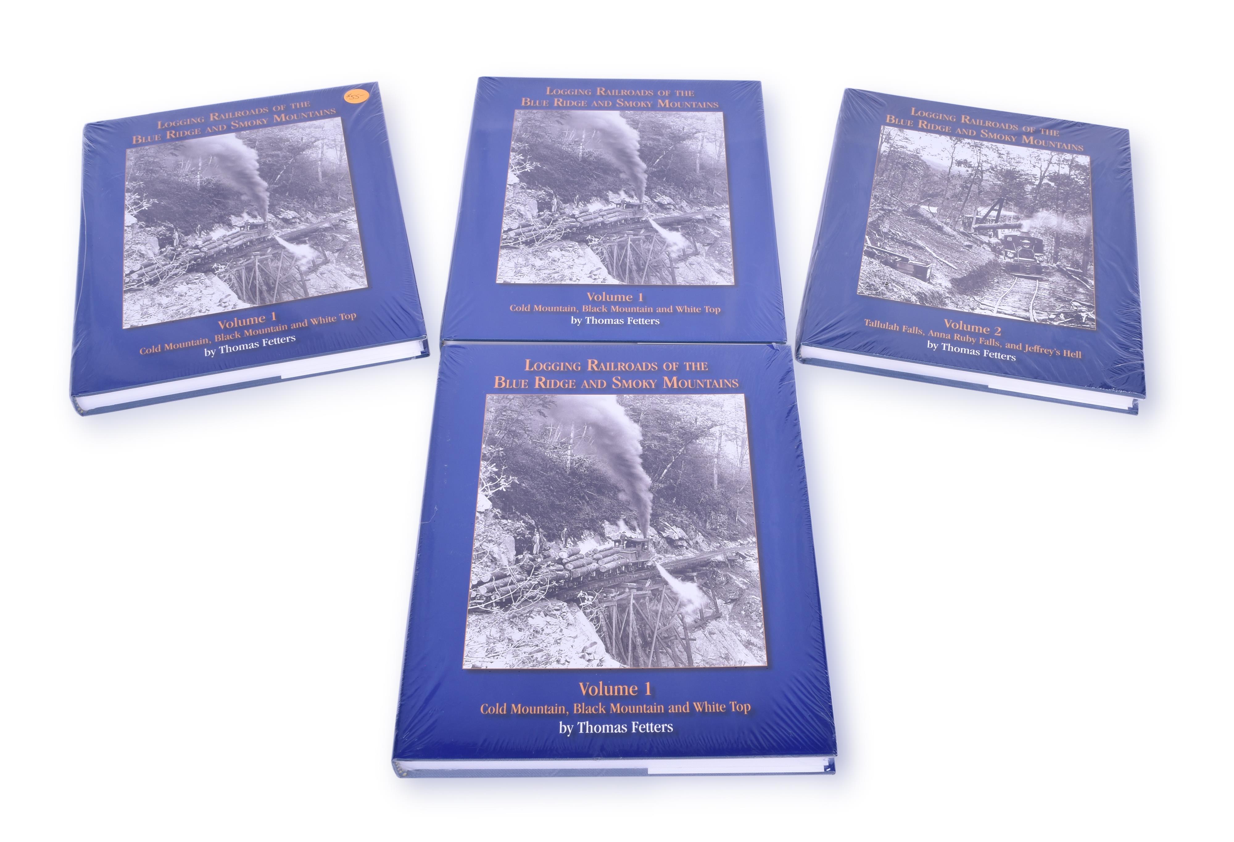 365 - Four Sealed Copies of Logging Railroad of the Blue Ridge and Smoky Mountains Volume 1 thumbnail