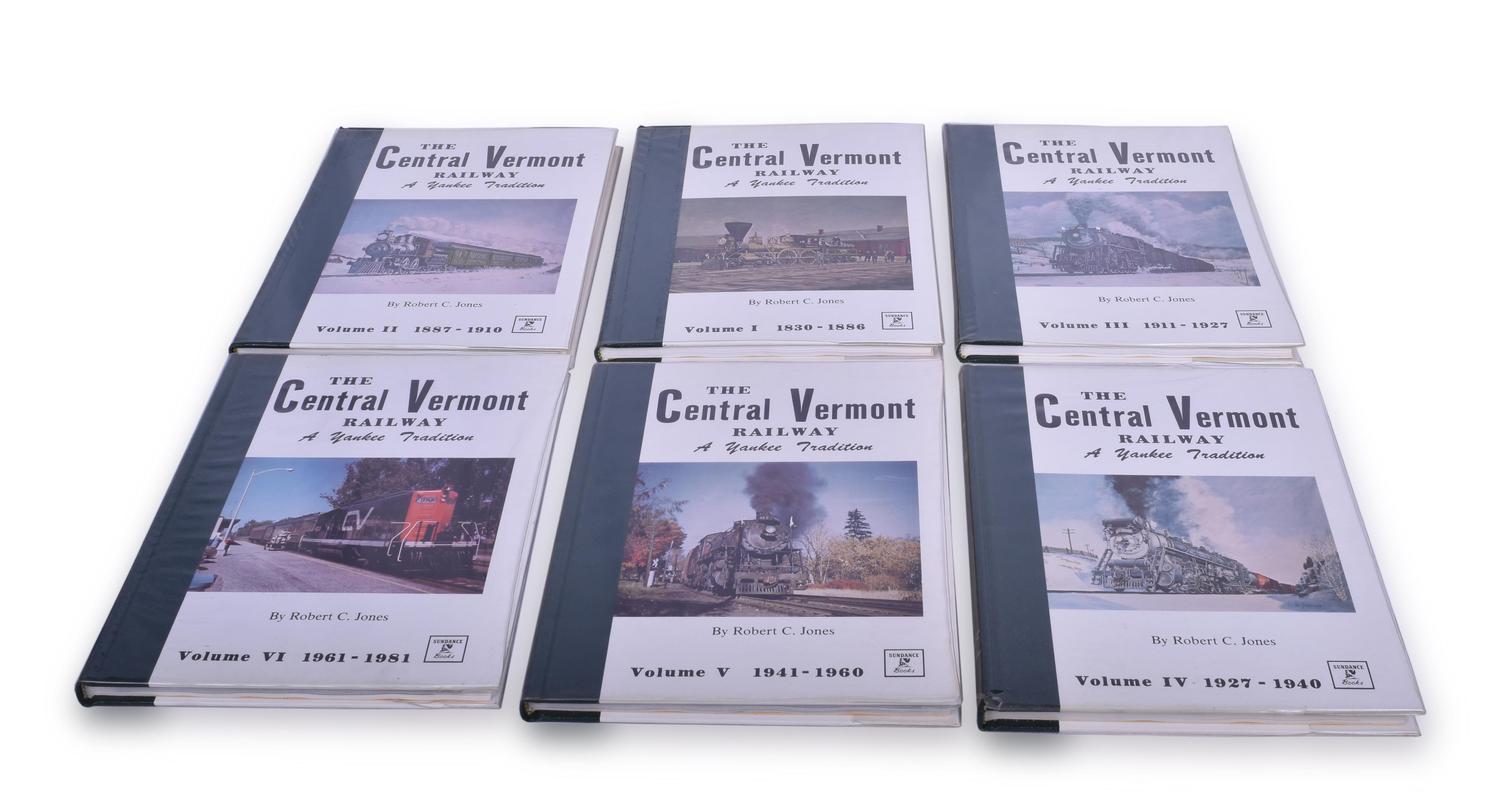 383 - The Central Vermont: Volumes 1-6 by Robert C. Jones thumbnail