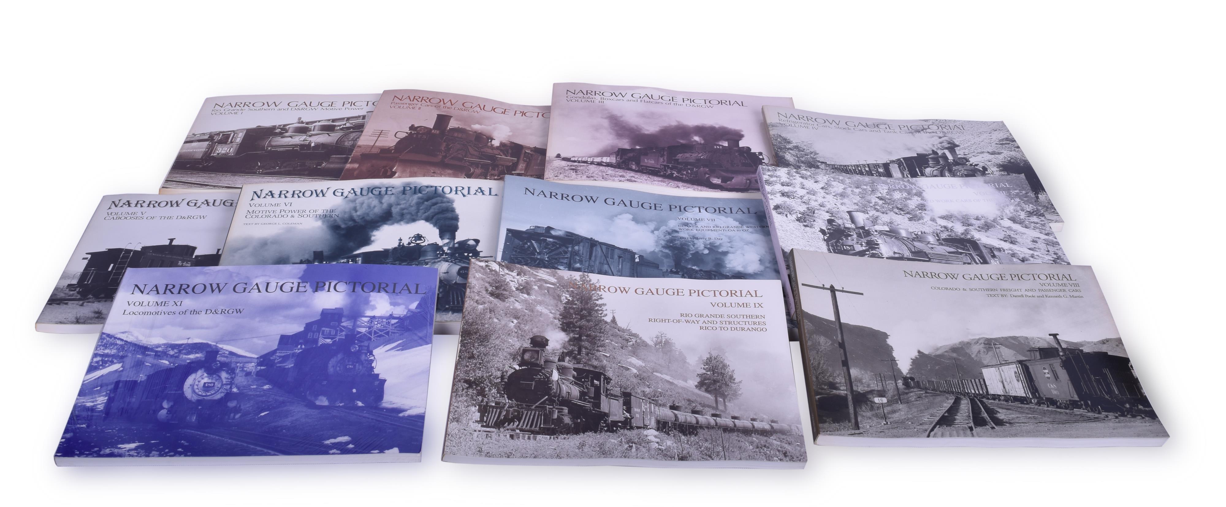 391 - Narrow Gauge Pictorial Volumes 1-11 by Grandt thumbnail