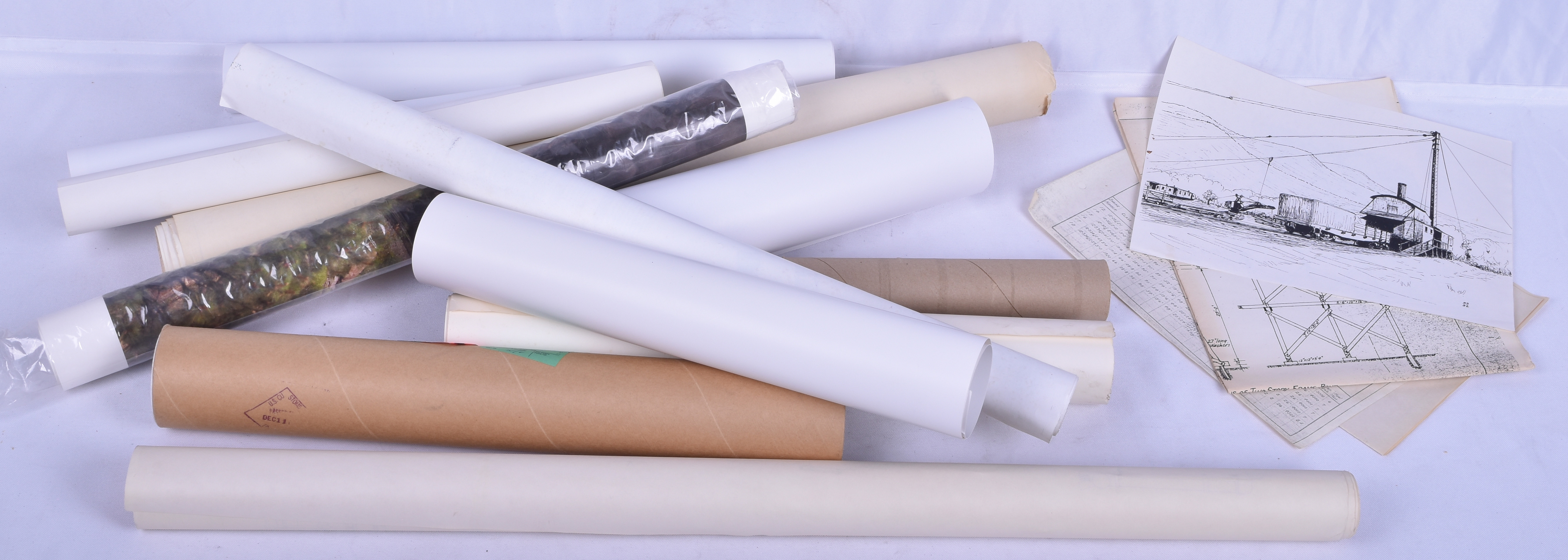 445 - Group of Fifteen Railroad Prints - Narrow Gauge; Rio Grande, etc. thumbnail