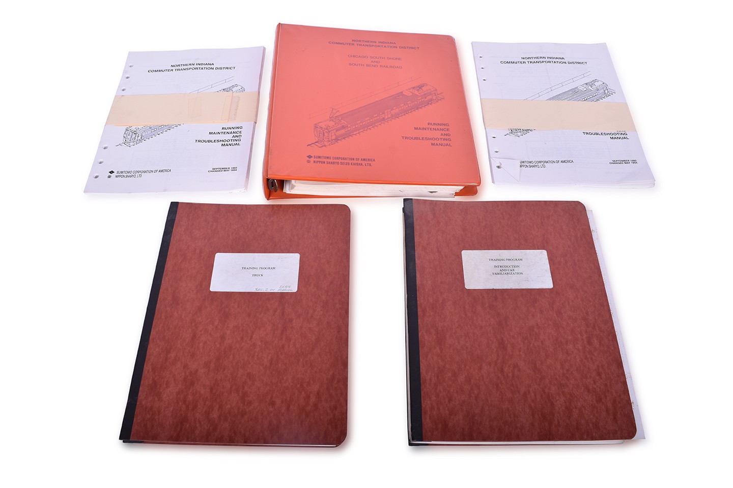 9 - Five Chicago, South Shore, & South Bend Railroad / Nippon Sharyo Electric Car Operating and Shop Training Manuals thumbnail