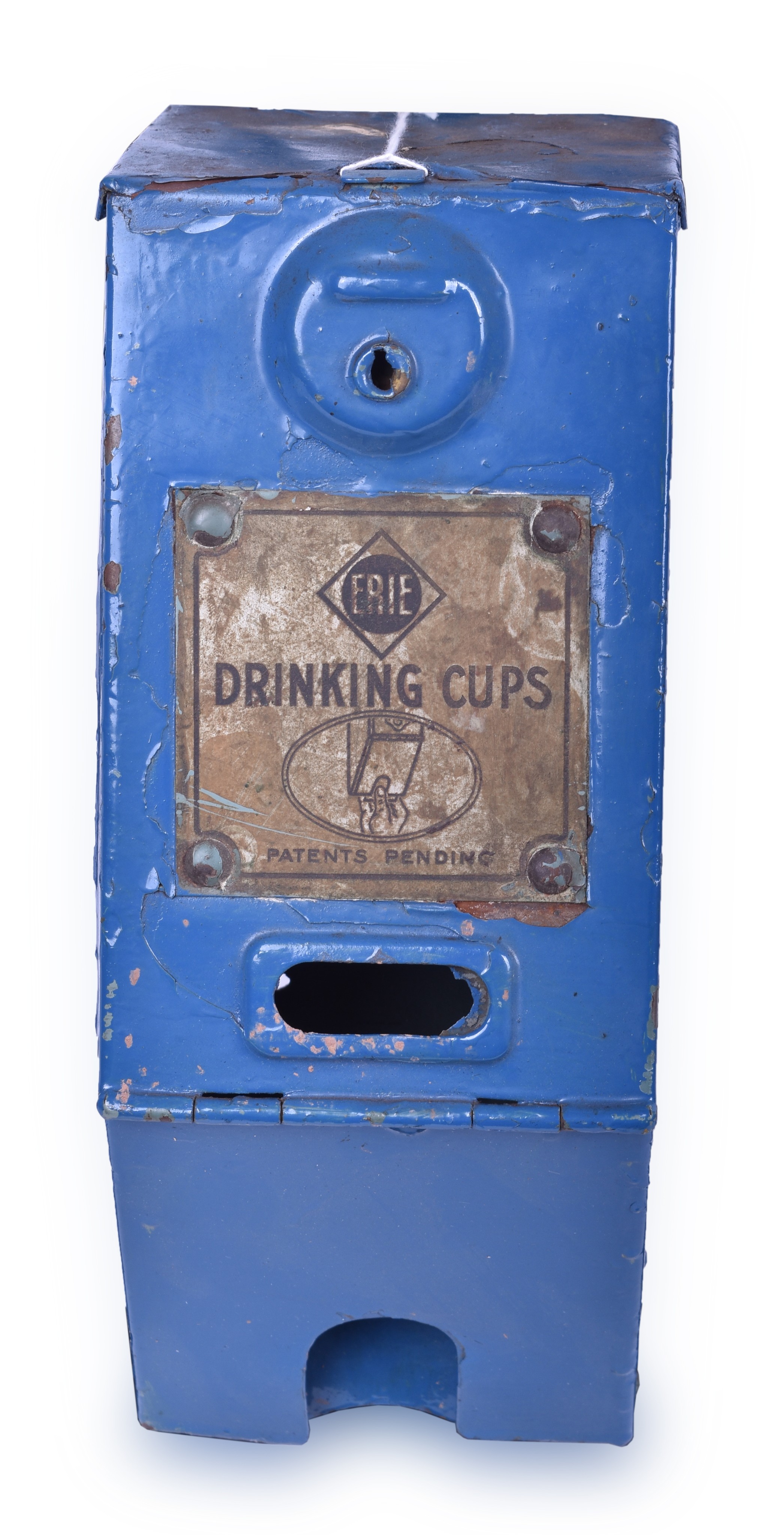 16 - Erie Railroad Metal Drinking Cup Dispenser thumbnail