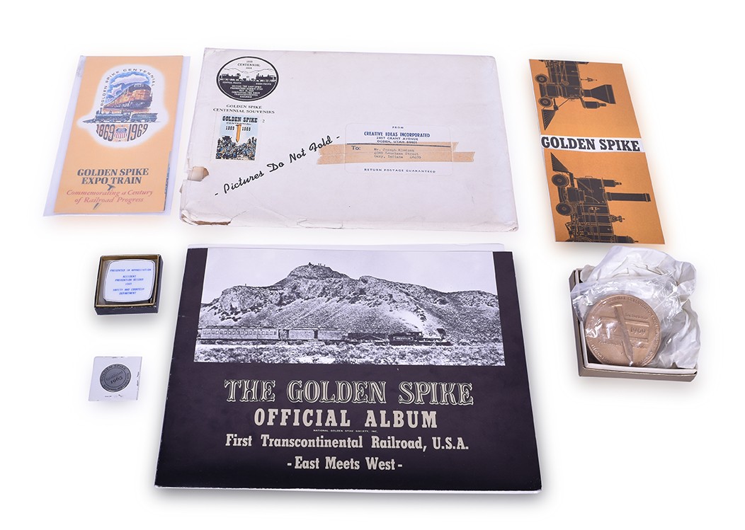 21 - 1969 Union Pacific Golden Spike Centennial Memorabilia thumbnail