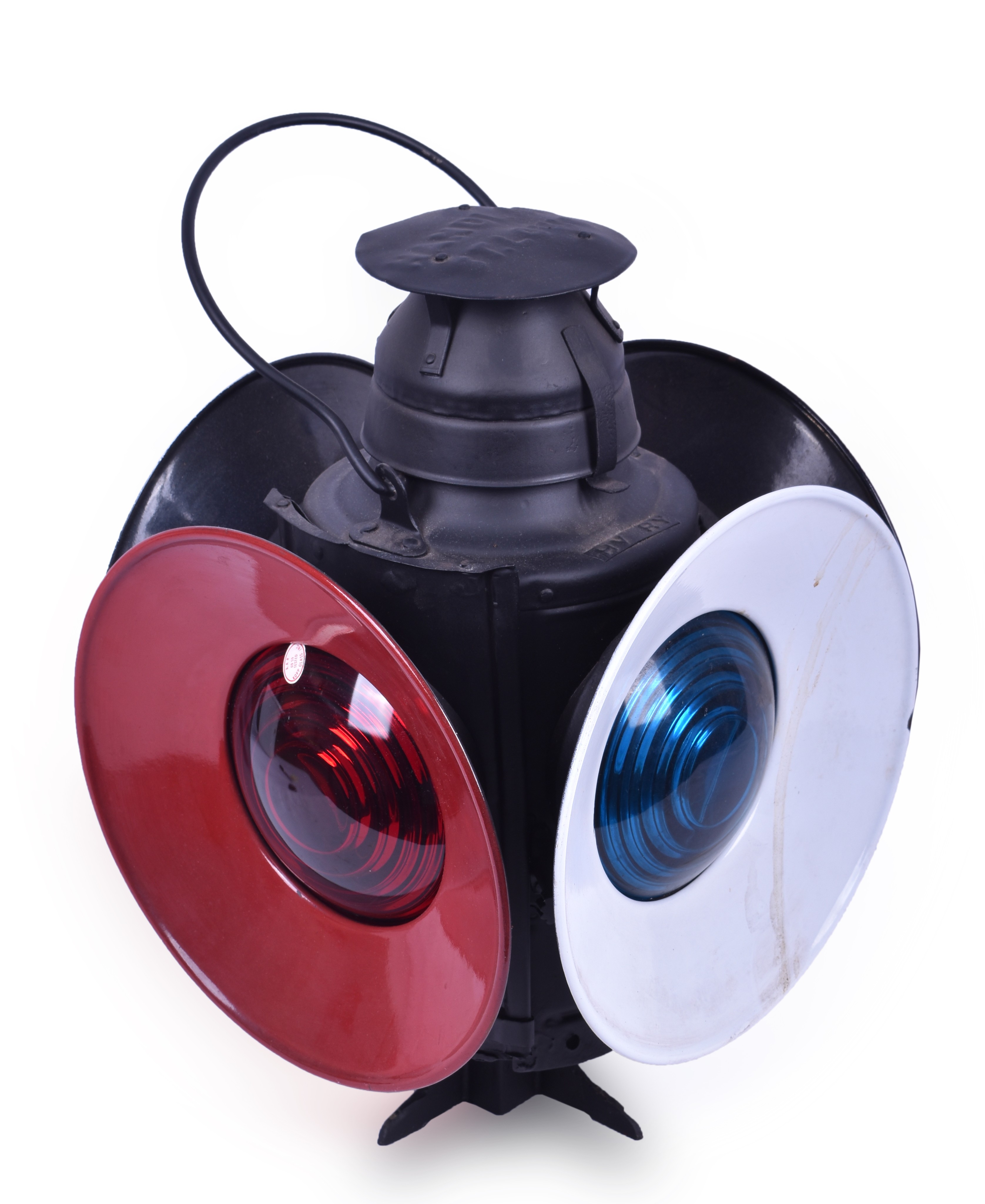 38 - Handlan No. 151 Hocking Valley Railroad Restored Switch Lamp thumbnail