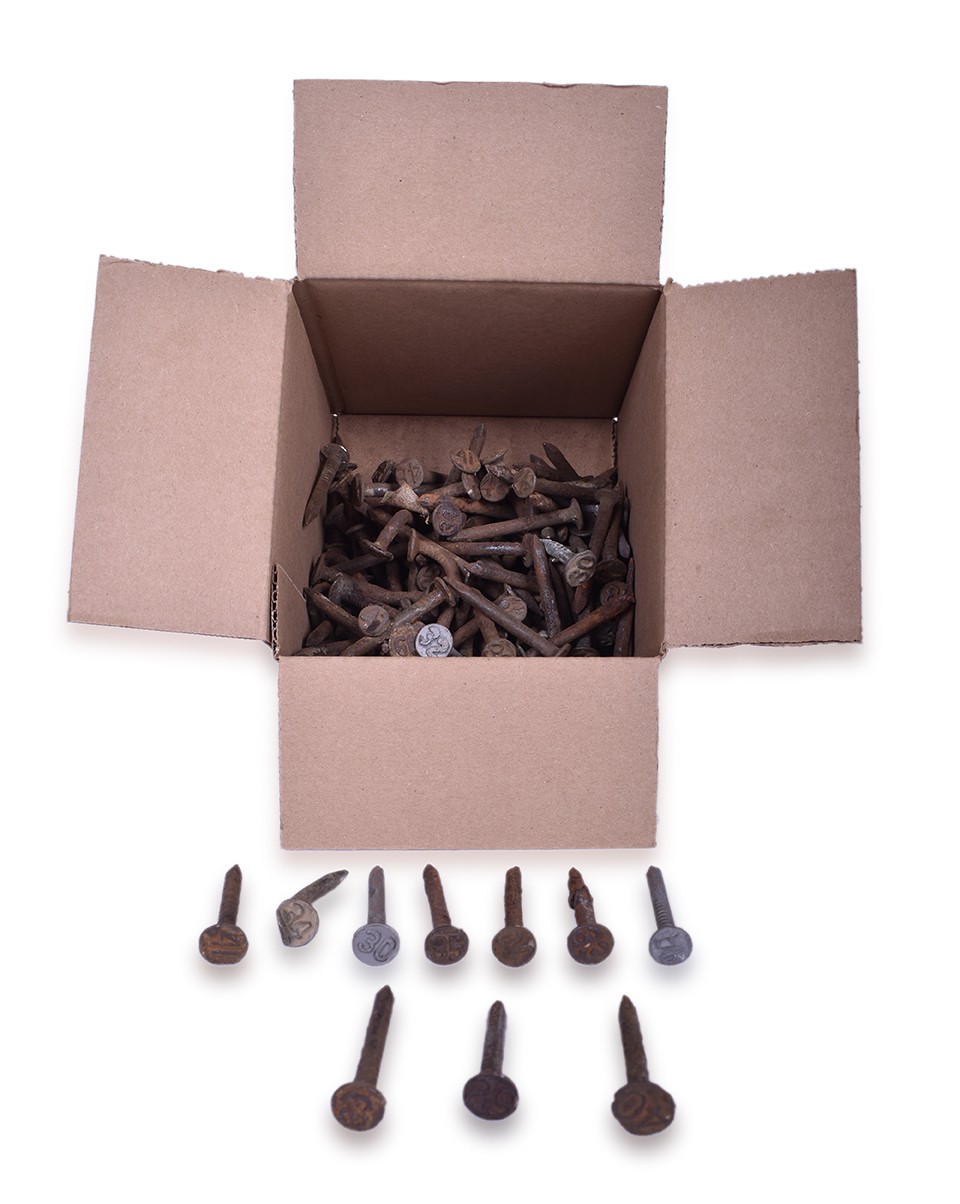 41 - 200 + Railroad Tie Date Nails thumbnail