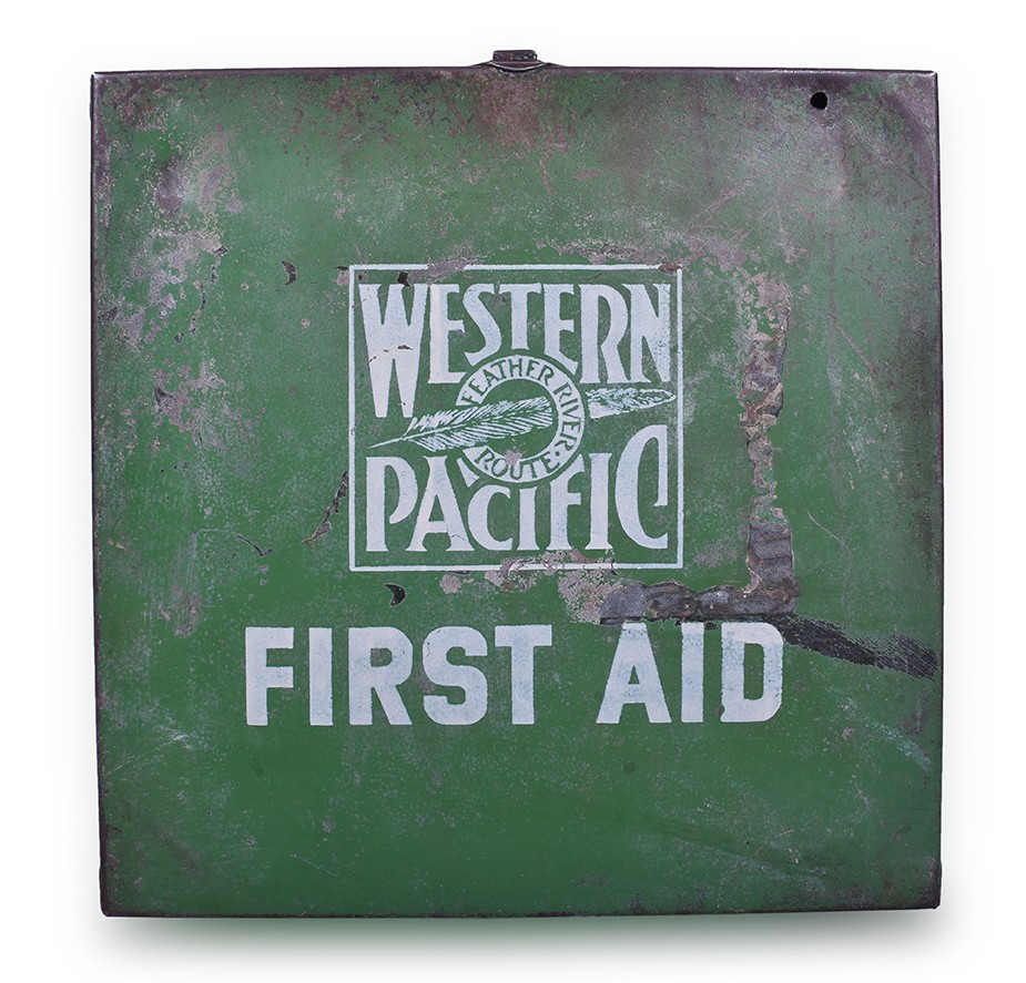 55 - Western Pacific Railroad First Aid Kit thumbnail
