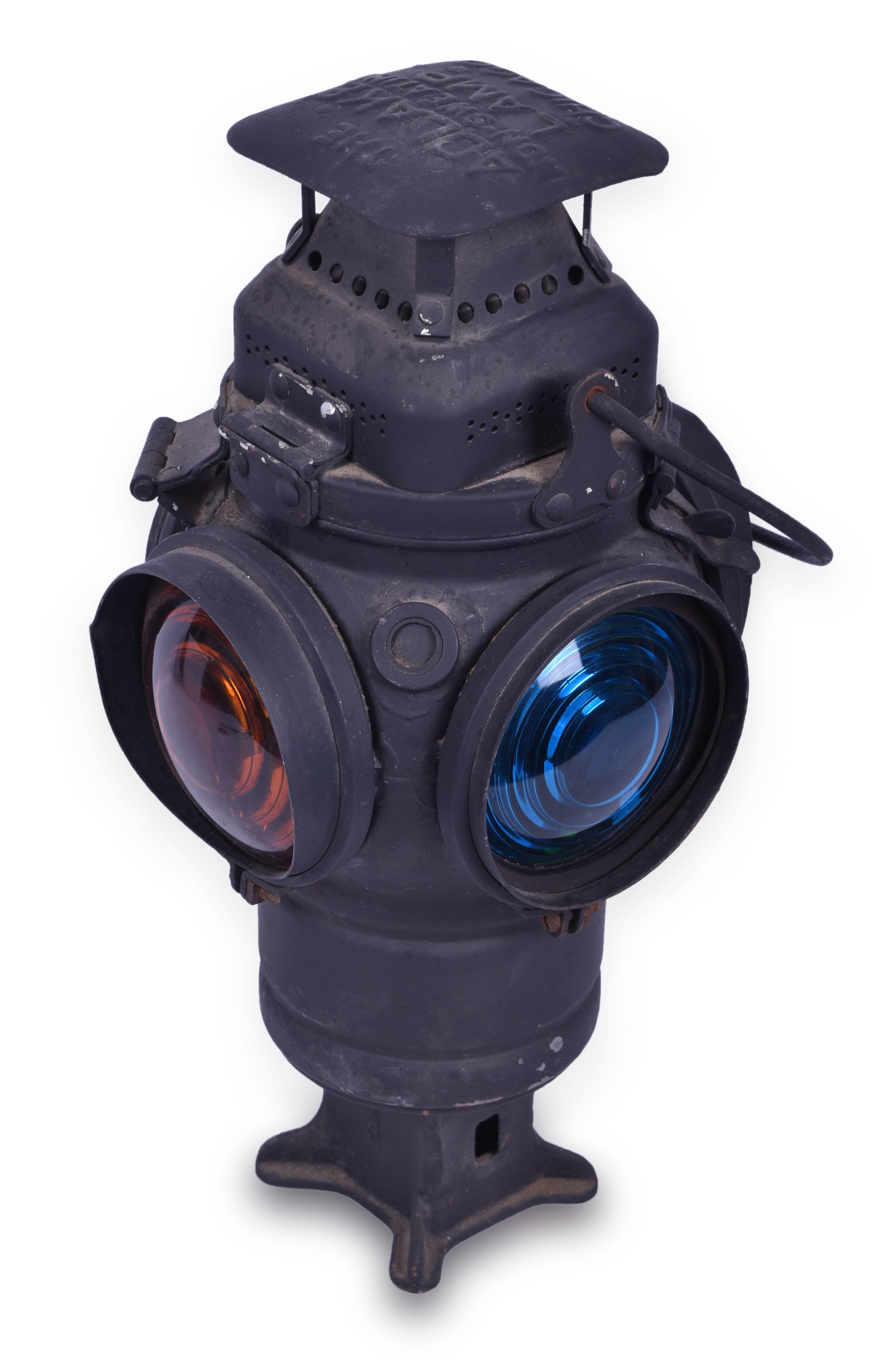 56 - Adlake Partially Restored Railroad Switch Lamp thumbnail