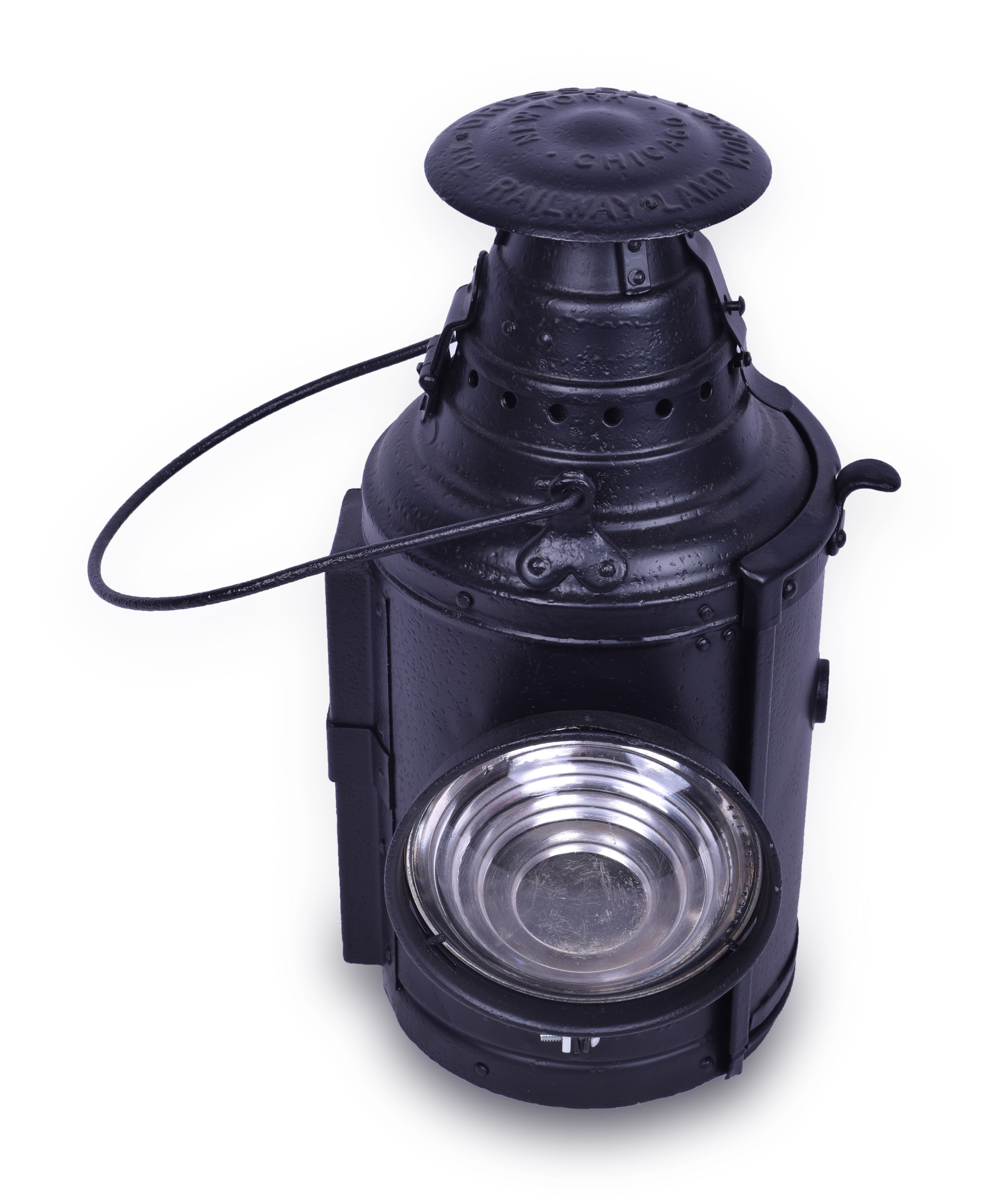 86 - Philadelphia & Reading Railroad Restored Dressel Train Order Lamp thumbnail