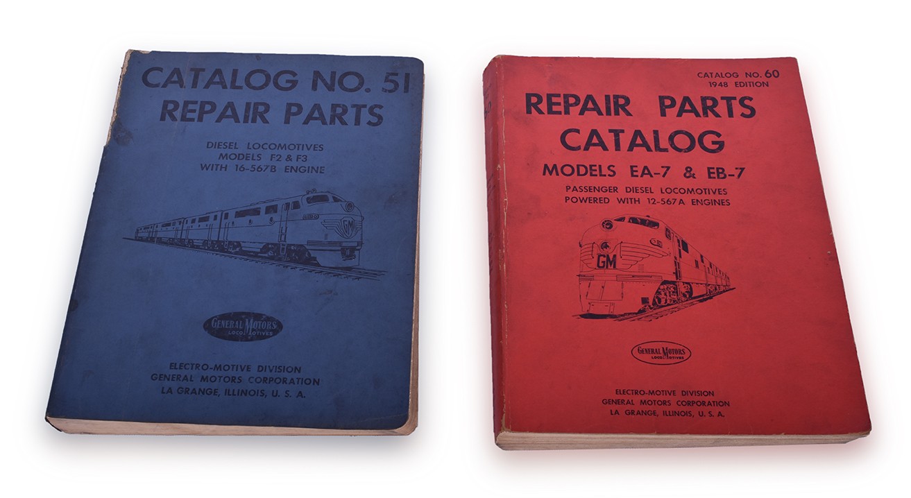 123 - Electro-Motive / EMD E7 and F3 Repair Parts Catalogs 1947-1948 thumbnail