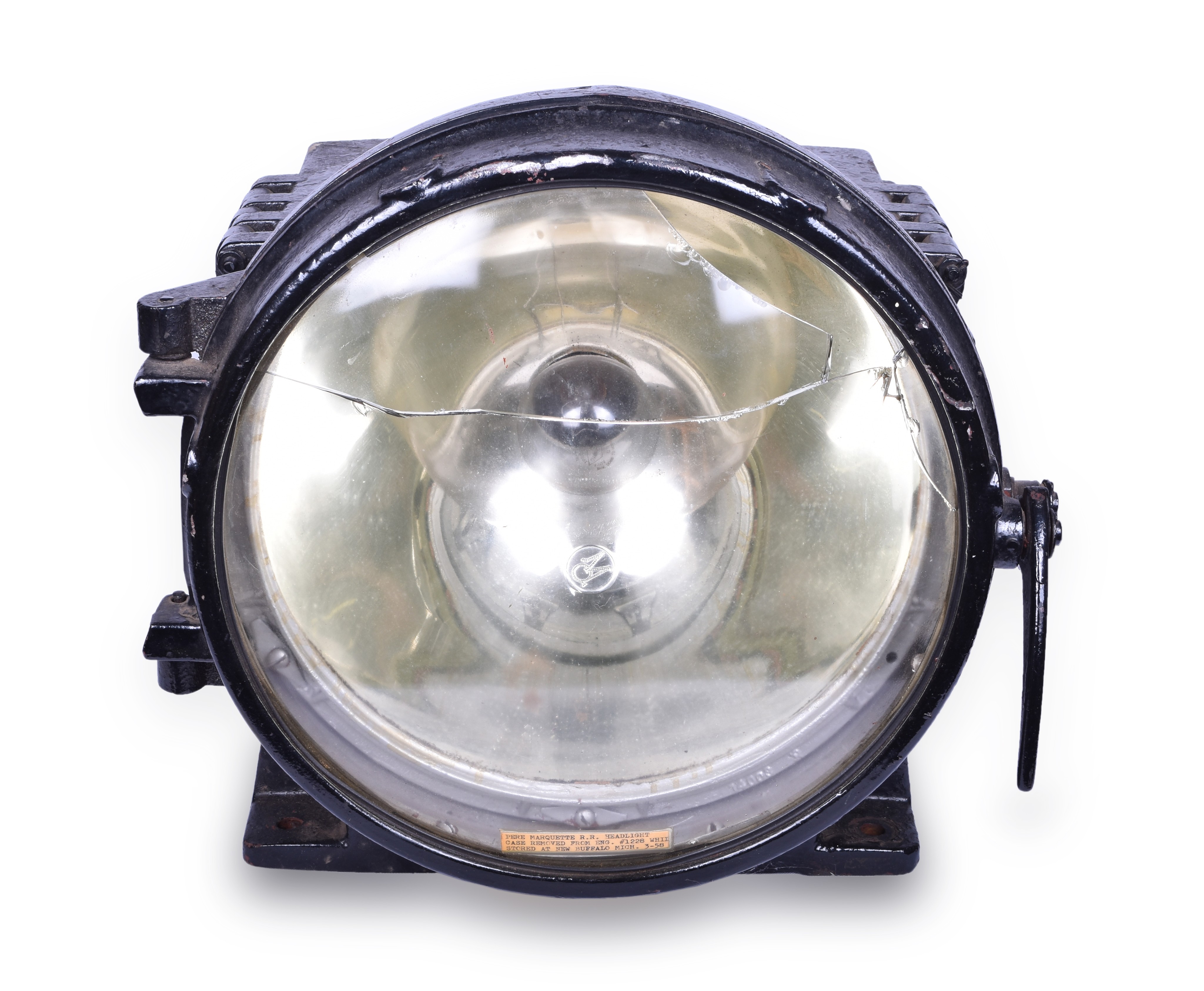 218 - Pyle National Locomotive Headlight - Purportedly From Pere Marquette Berkshire #1228 thumbnail