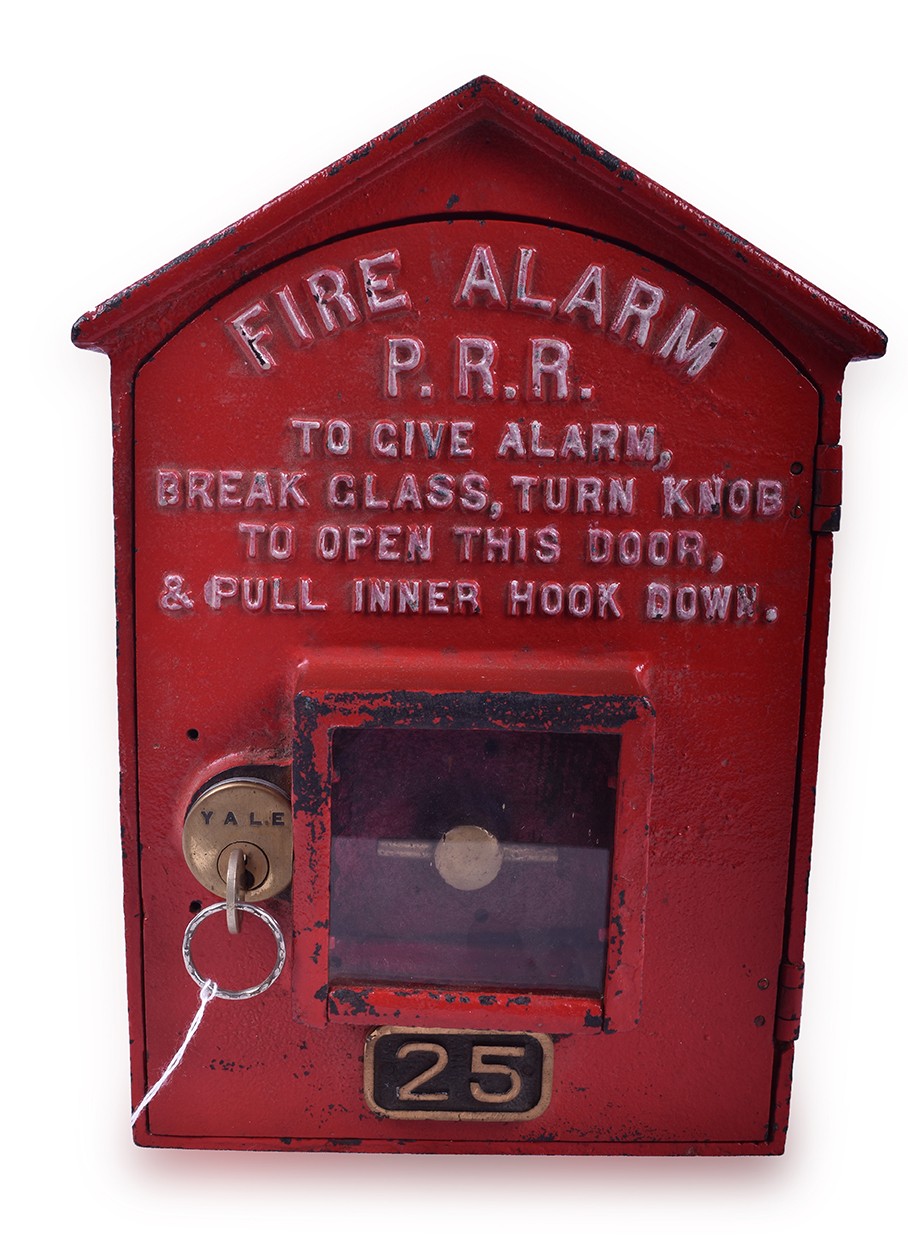 244 - Pennsylvania Railroad Fire Alarm Call Box thumbnail