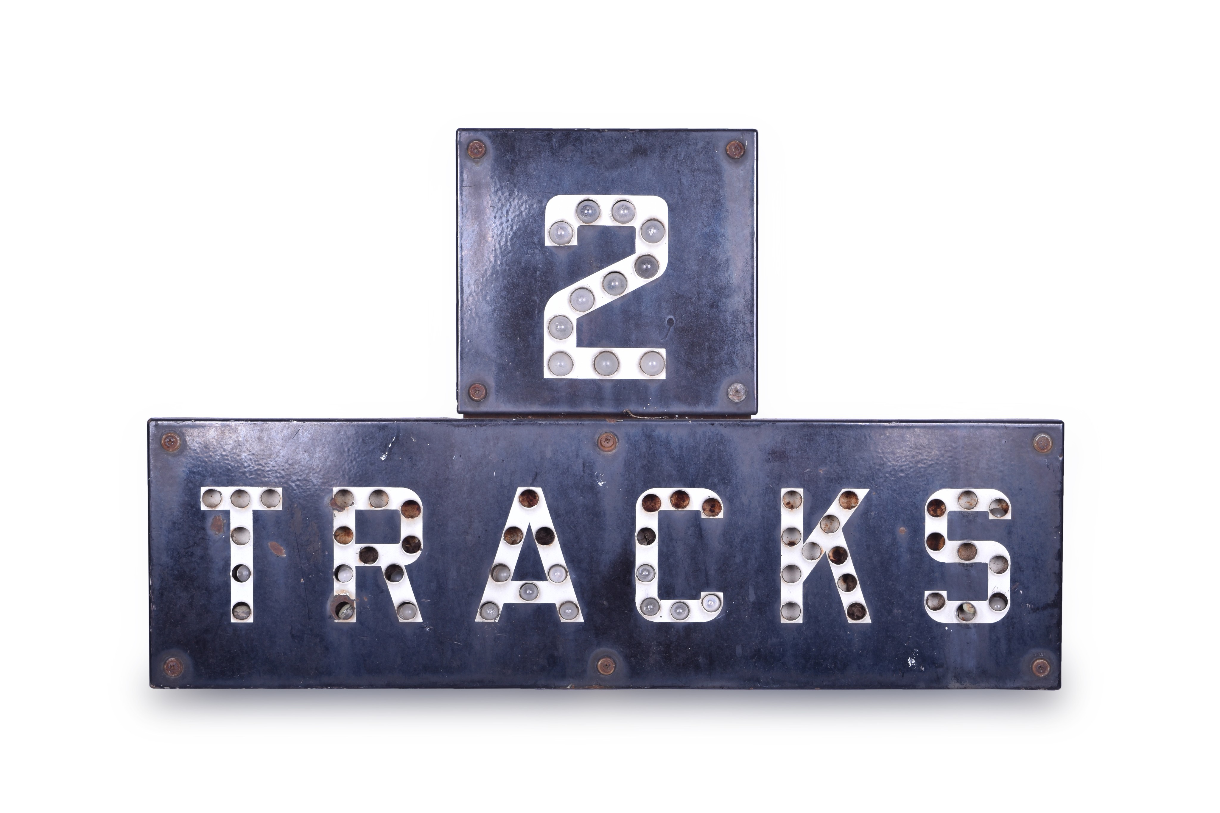 250B - Porcelain Railroad Crossing 