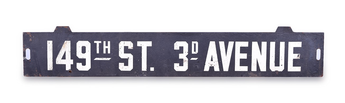 256B - 149th Street - 3d Avenue New York Subway Sign thumbnail