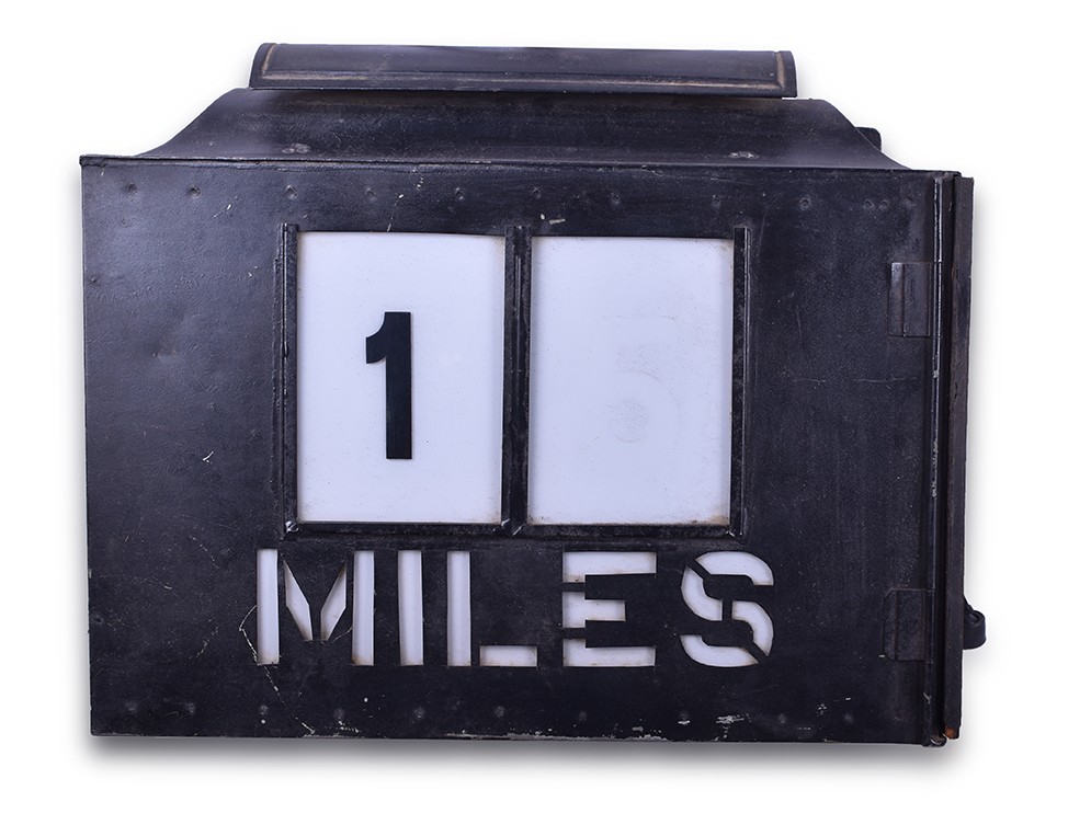 256 - Illuminated Railroad Speed Restriction Sign thumbnail