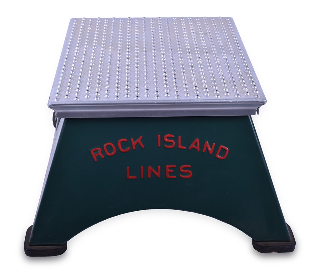 264 - Restored Morton Rock Island Lines Passenger Car Step Box thumbnail